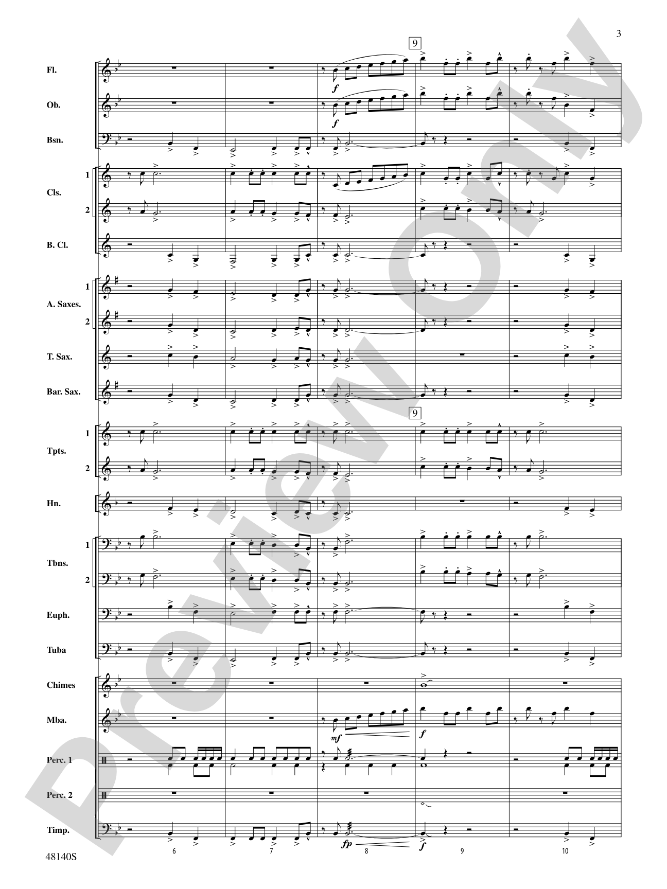 Jubileus: Concert Band Conductor Score & Parts