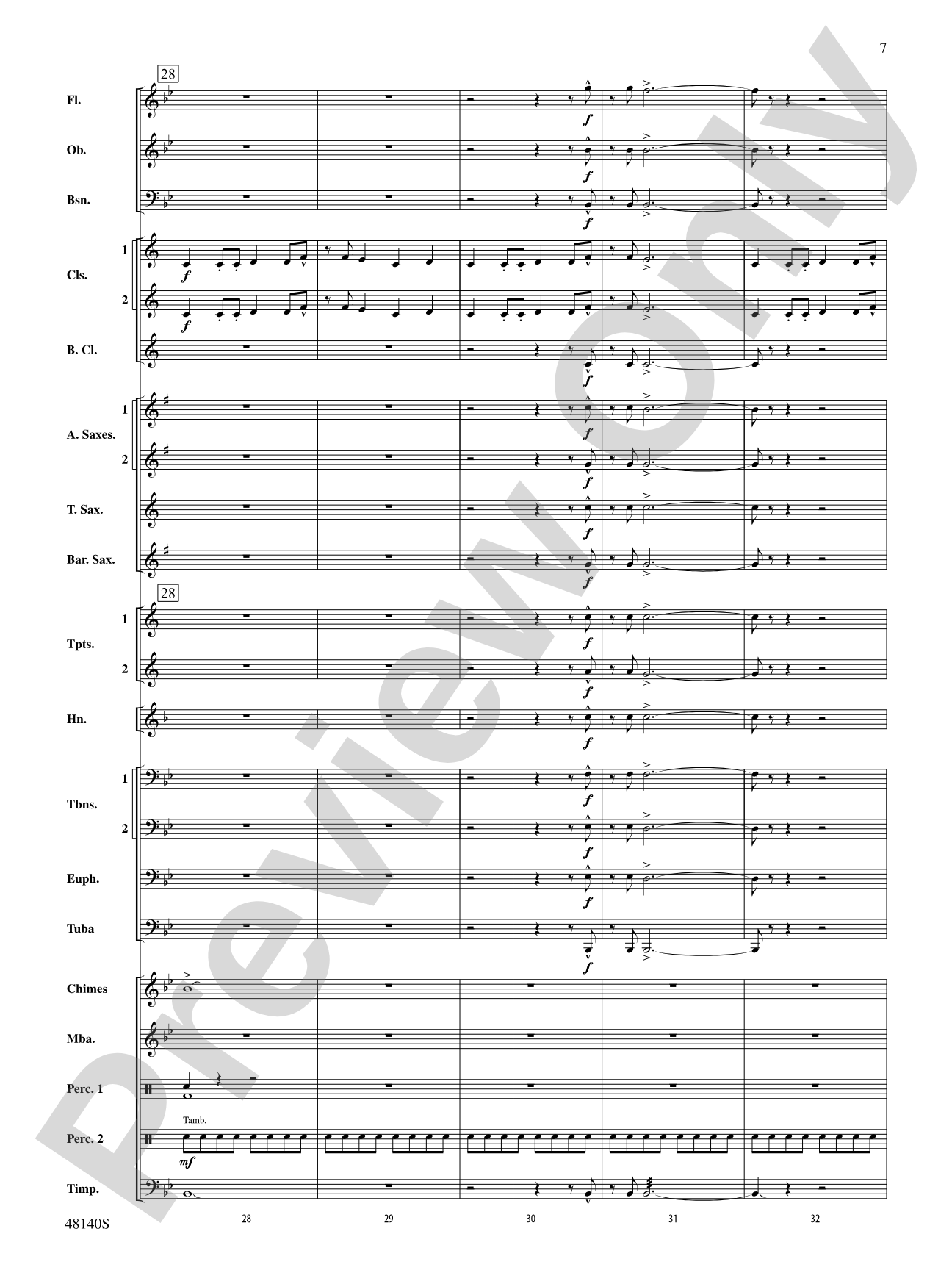Jubileus: Concert Band Conductor Score & Parts