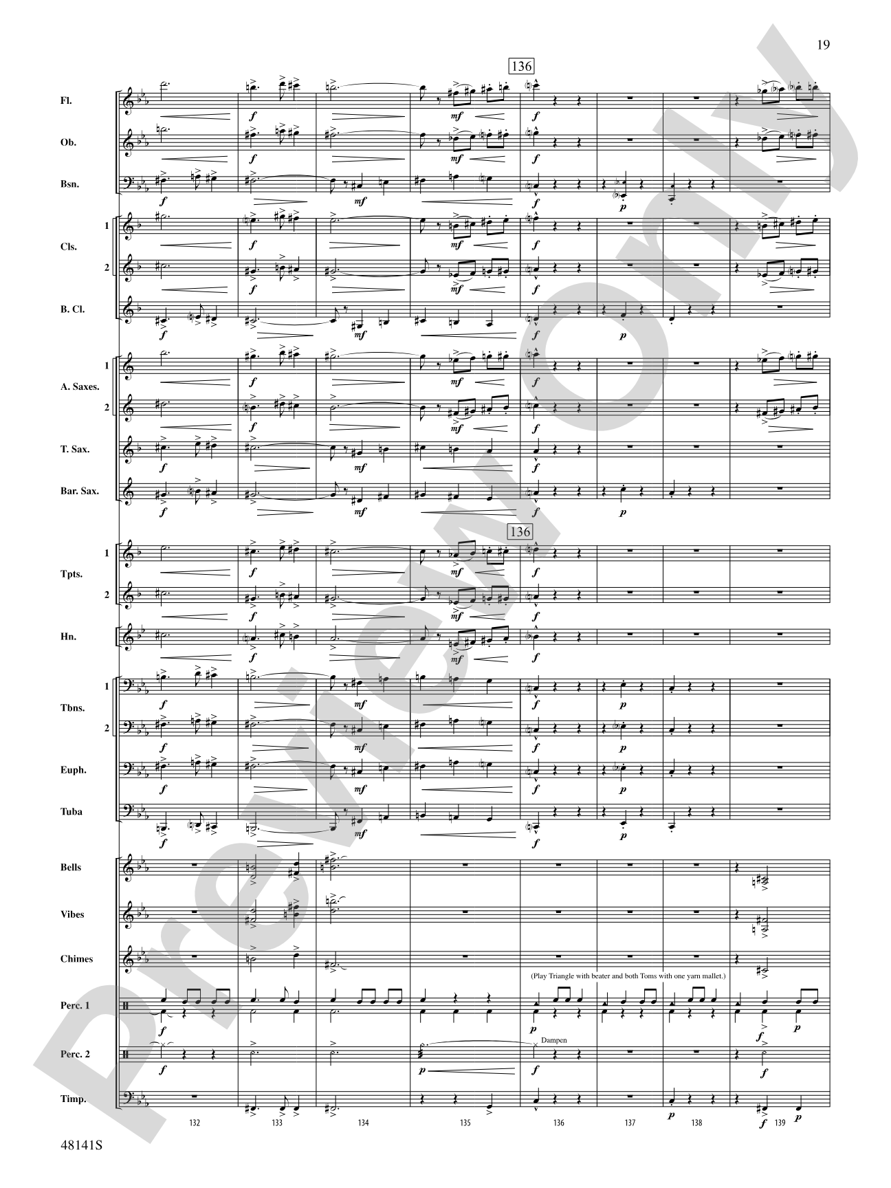 The Offerings of Nadab and Abihu: Concert Band Conductor Score & Parts