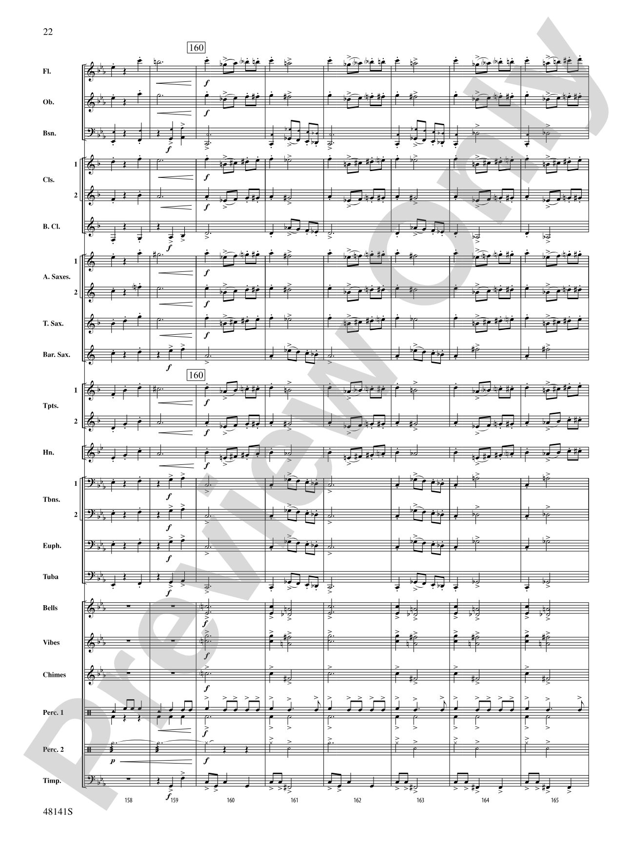 The Offerings of Nadab and Abihu: Concert Band Conductor Score & Parts