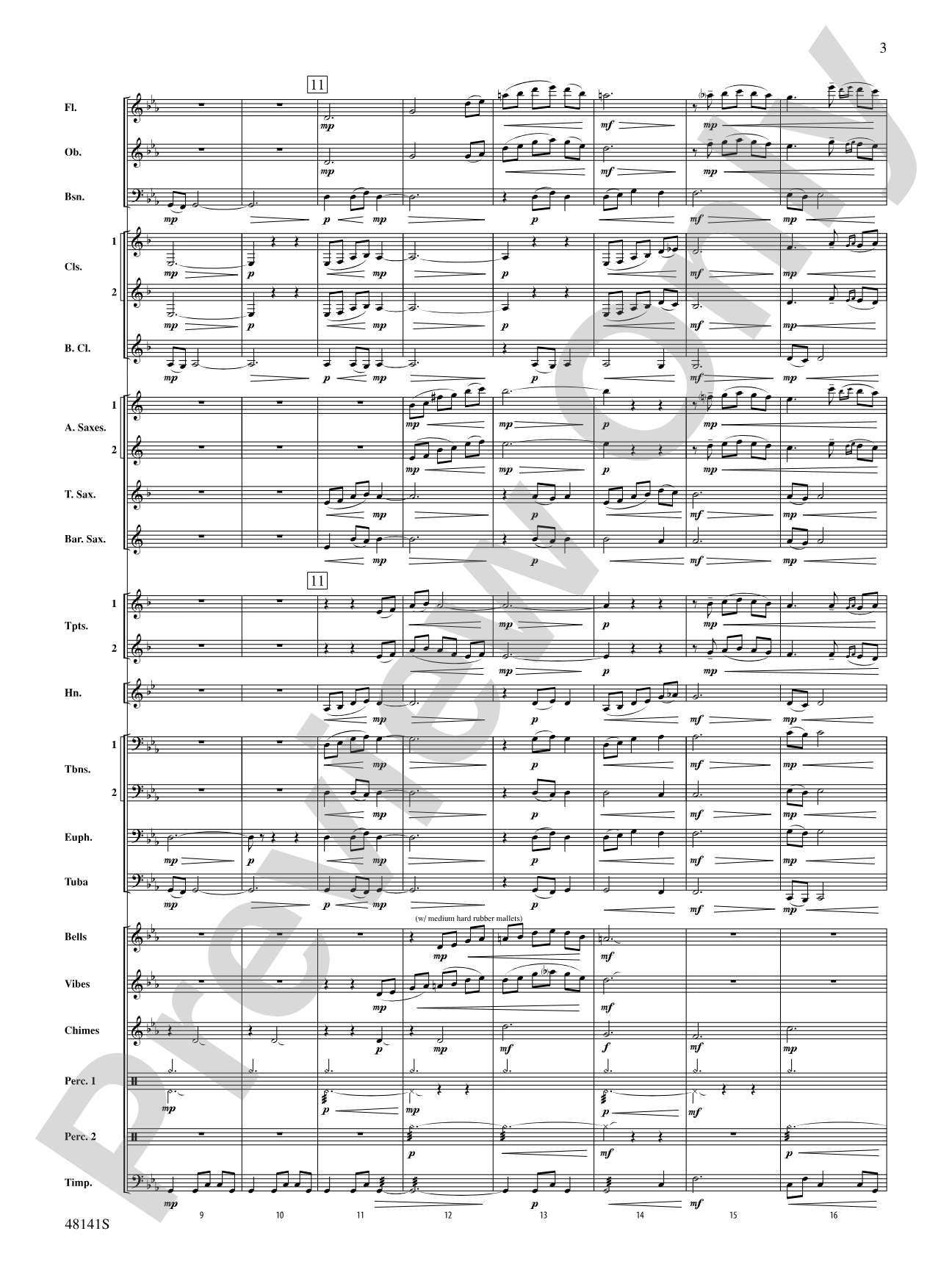 The Offerings of Nadab and Abihu: Concert Band Conductor Score & Parts