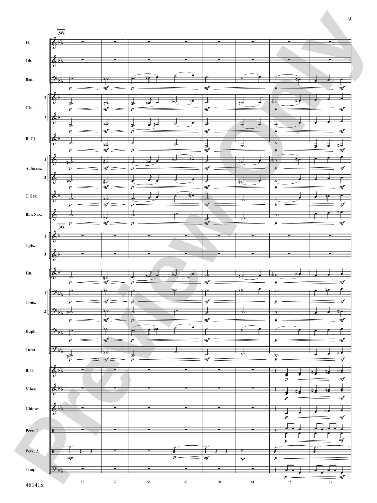 The Offerings of Nadab and Abihu: Concert Band Conductor Score & Parts