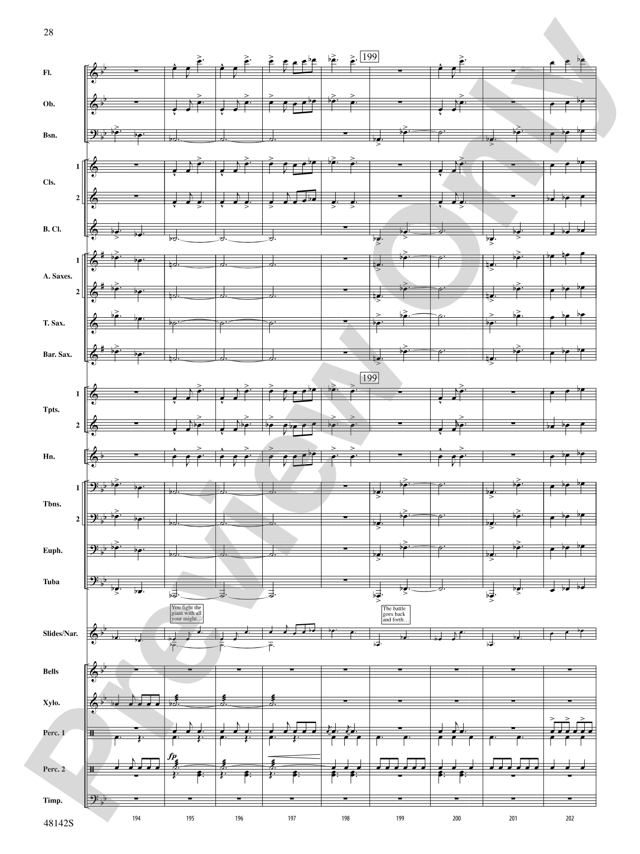 Band of Heroes: Concert Band Conductor Score & Parts