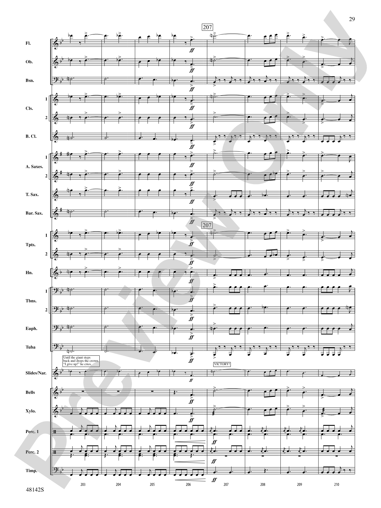 Band of Heroes: Concert Band Conductor Score & Parts
