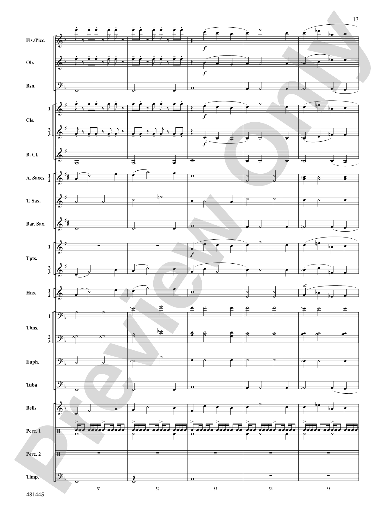 Dances of a Shimmering Spirit: Concert Band Conductor Score & Parts