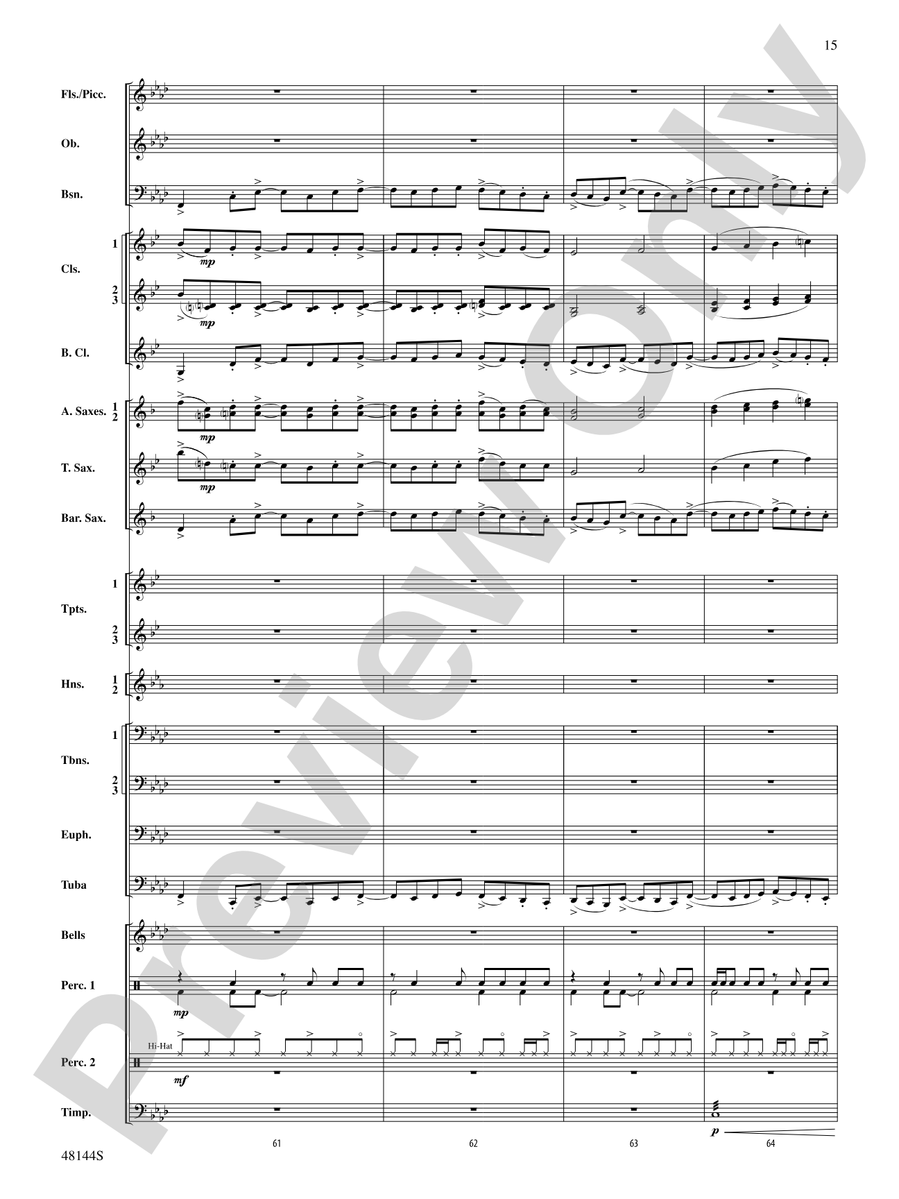 Dances of a Shimmering Spirit: Concert Band Conductor Score & Parts