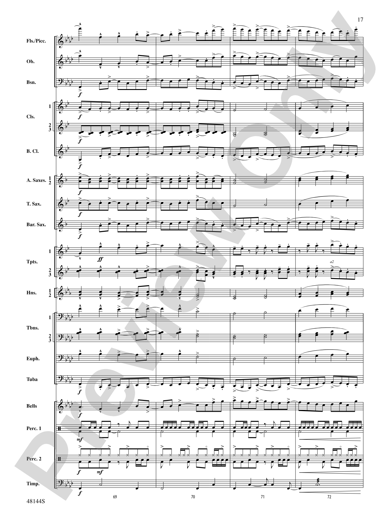 Dances of a Shimmering Spirit: Concert Band Conductor Score & Parts