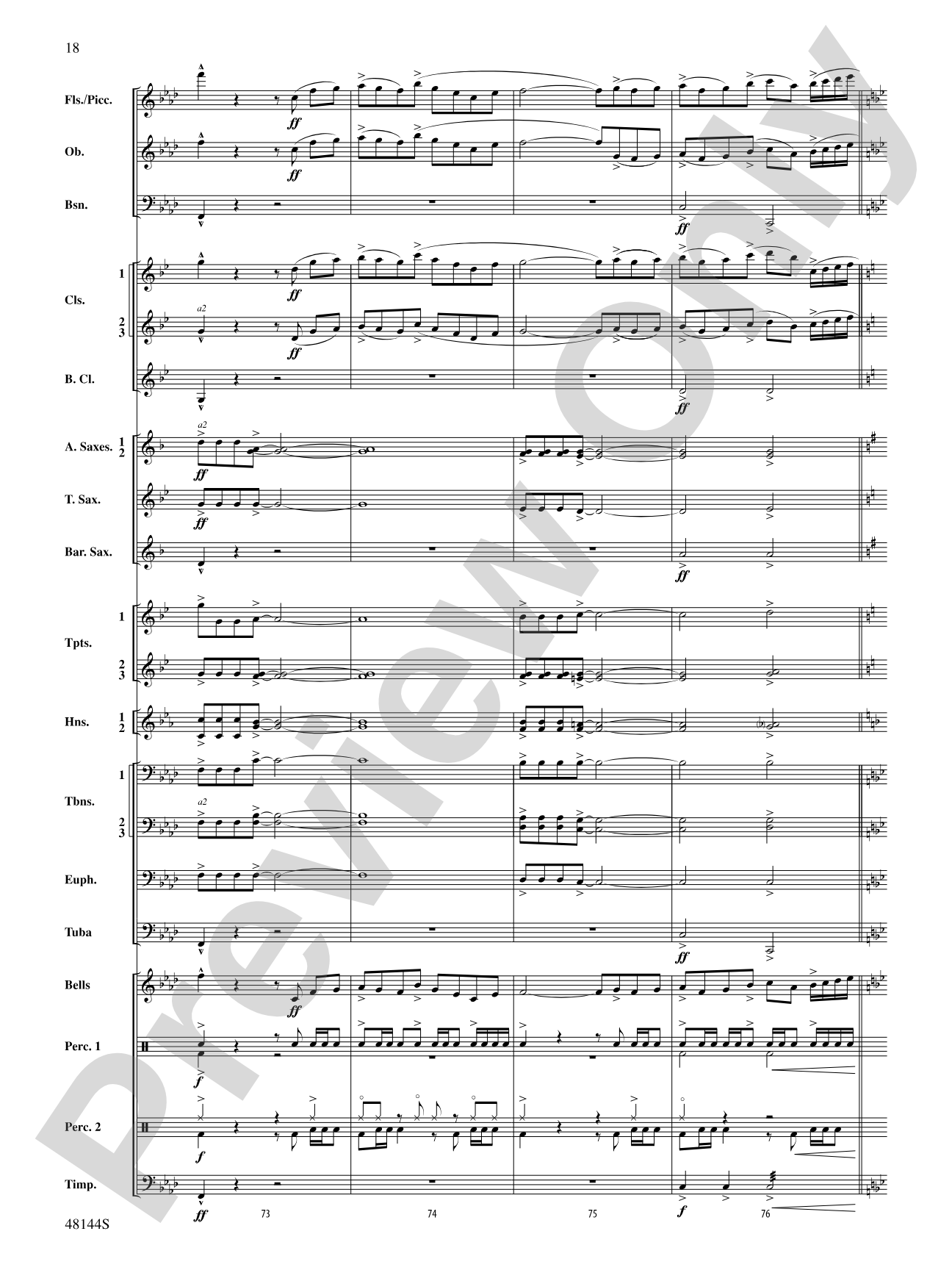 Dances of a Shimmering Spirit: Concert Band Conductor Score & Parts