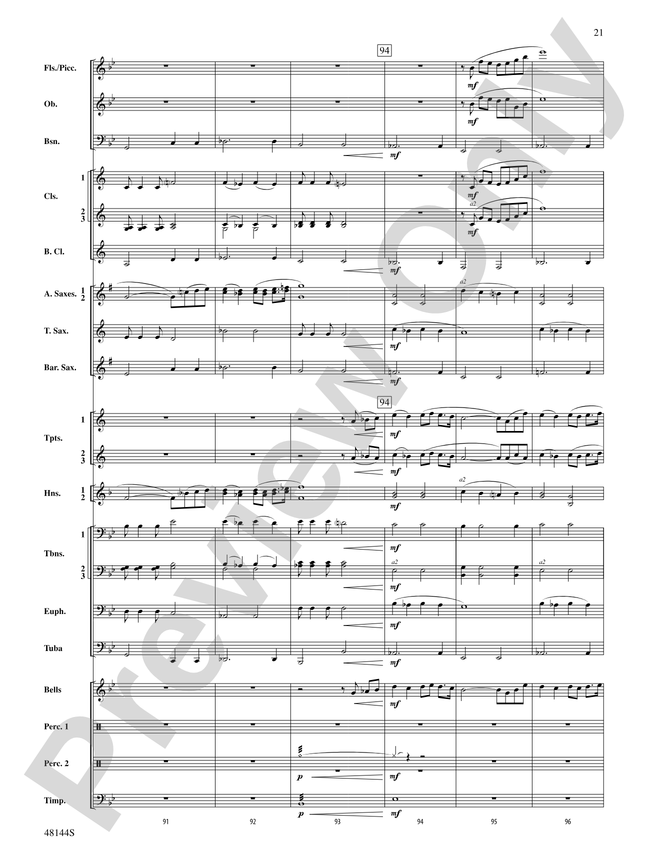 Dances of a Shimmering Spirit: Concert Band Conductor Score & Parts