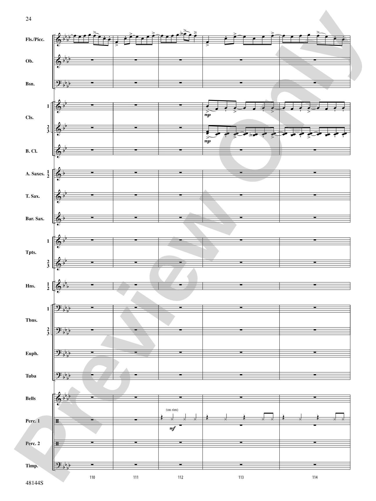 Dances of a Shimmering Spirit: Concert Band Conductor Score & Parts