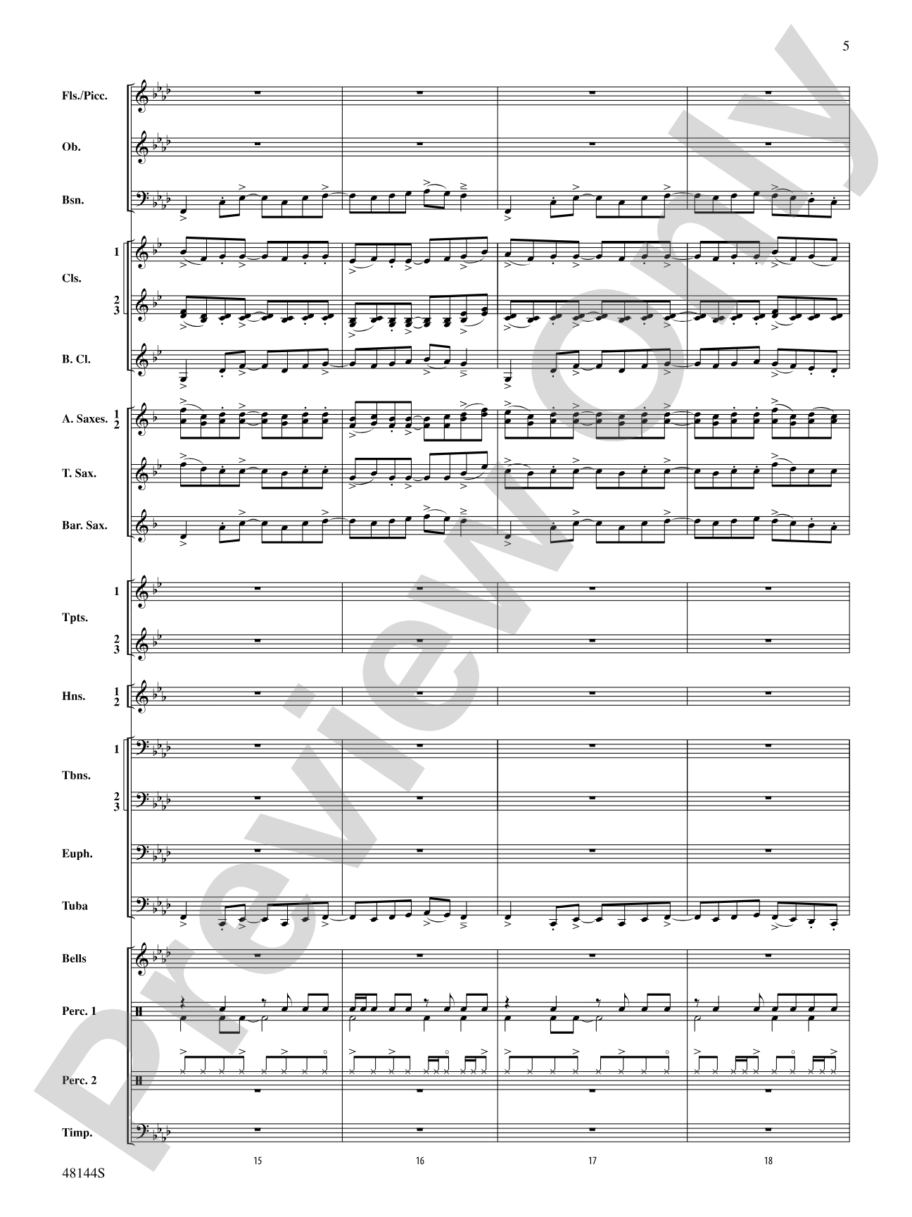 Dances of a Shimmering Spirit: Concert Band Conductor Score & Parts