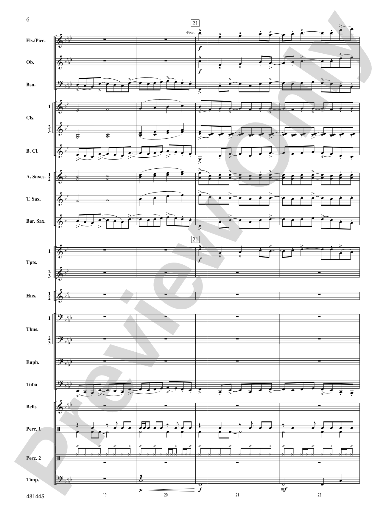 Dances of a Shimmering Spirit: Concert Band Conductor Score & Parts