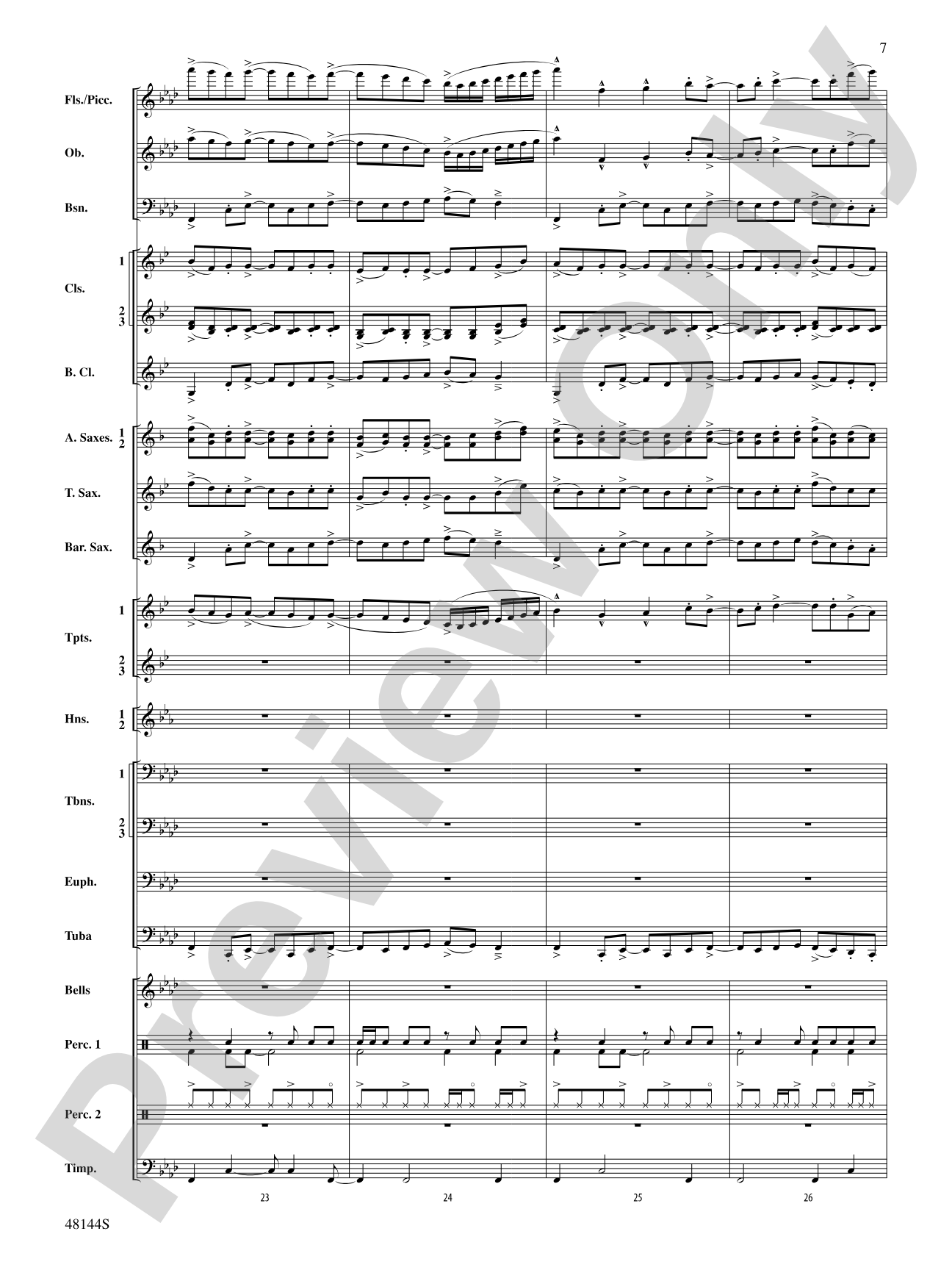 Dances of a Shimmering Spirit: Concert Band Conductor Score & Parts