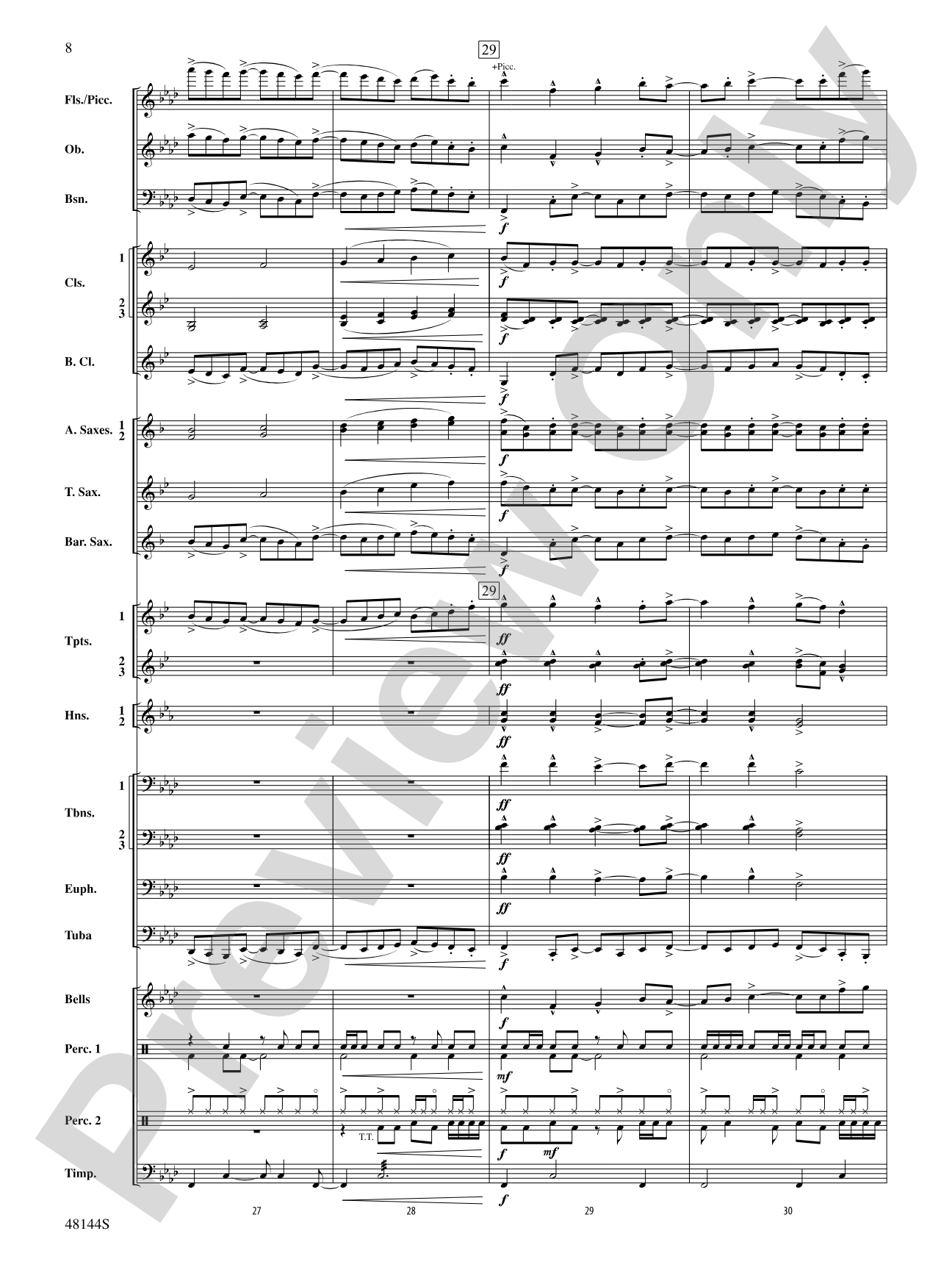 Dances of a Shimmering Spirit: Concert Band Conductor Score & Parts