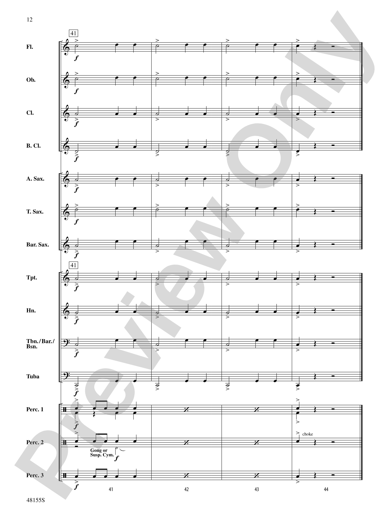Patapan Fantasy: Concert Band Conductor Score & Parts
