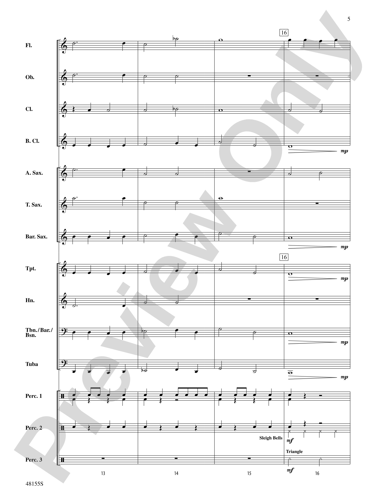 Patapan Fantasy: Concert Band Conductor Score & Parts
