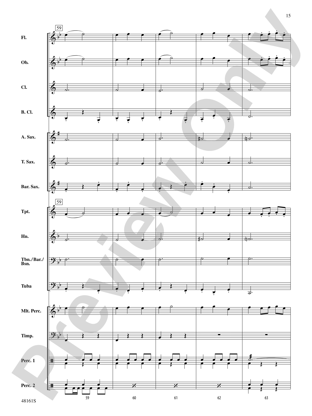 El Relicario: Concert Band Conductor Score & Parts