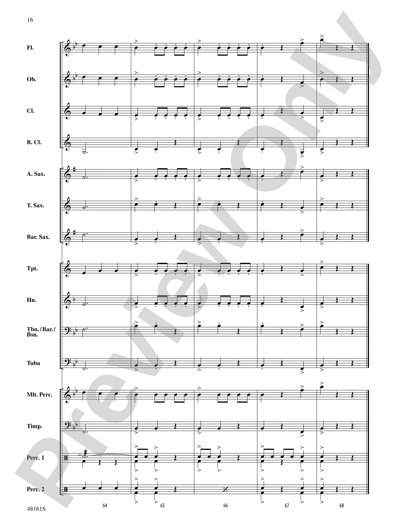 El Relicario: Concert Band Conductor Score & Parts
