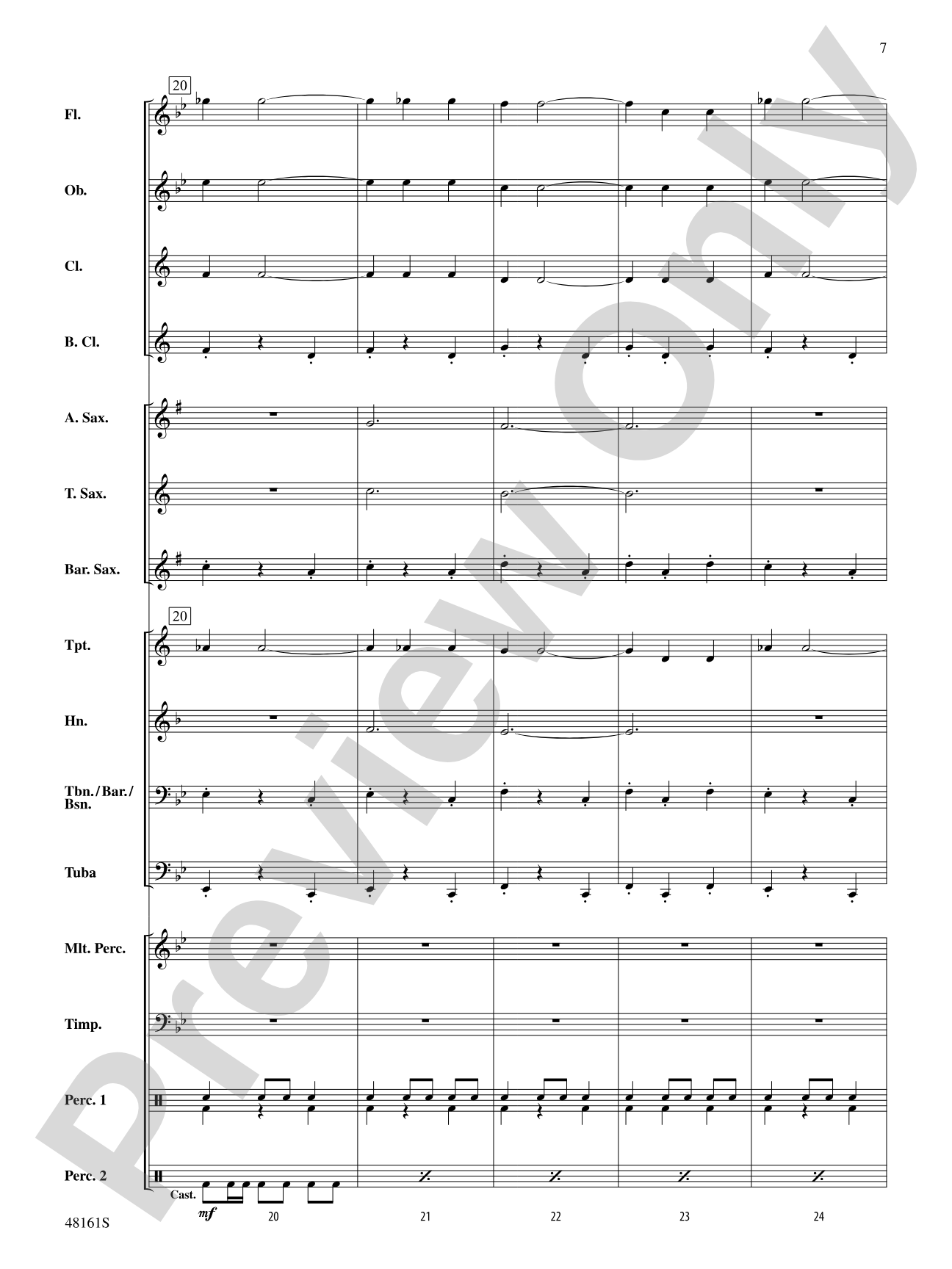El Relicario: Concert Band Conductor Score & Parts