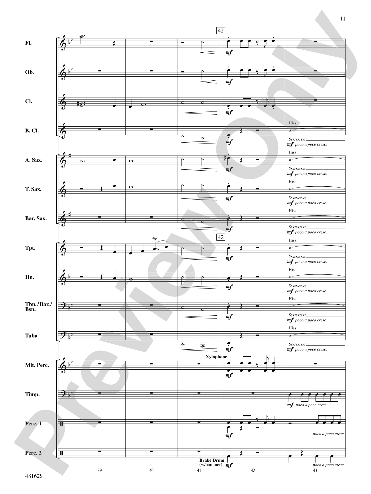 Snake Island: Concert Band Conductor Score & Parts