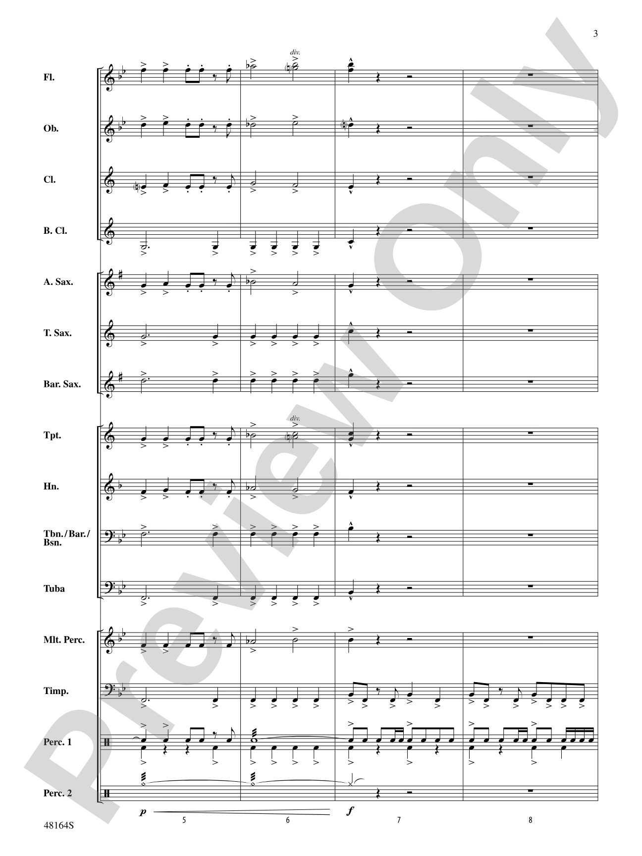 Annunciation: Concert Band Conductor Score & Parts