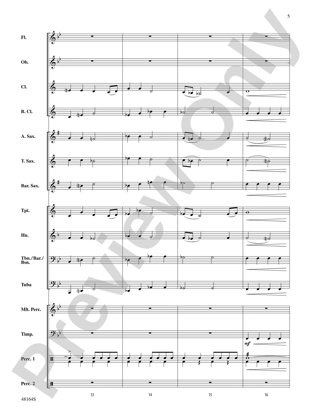 Annunciation: Concert Band Conductor Score & Parts