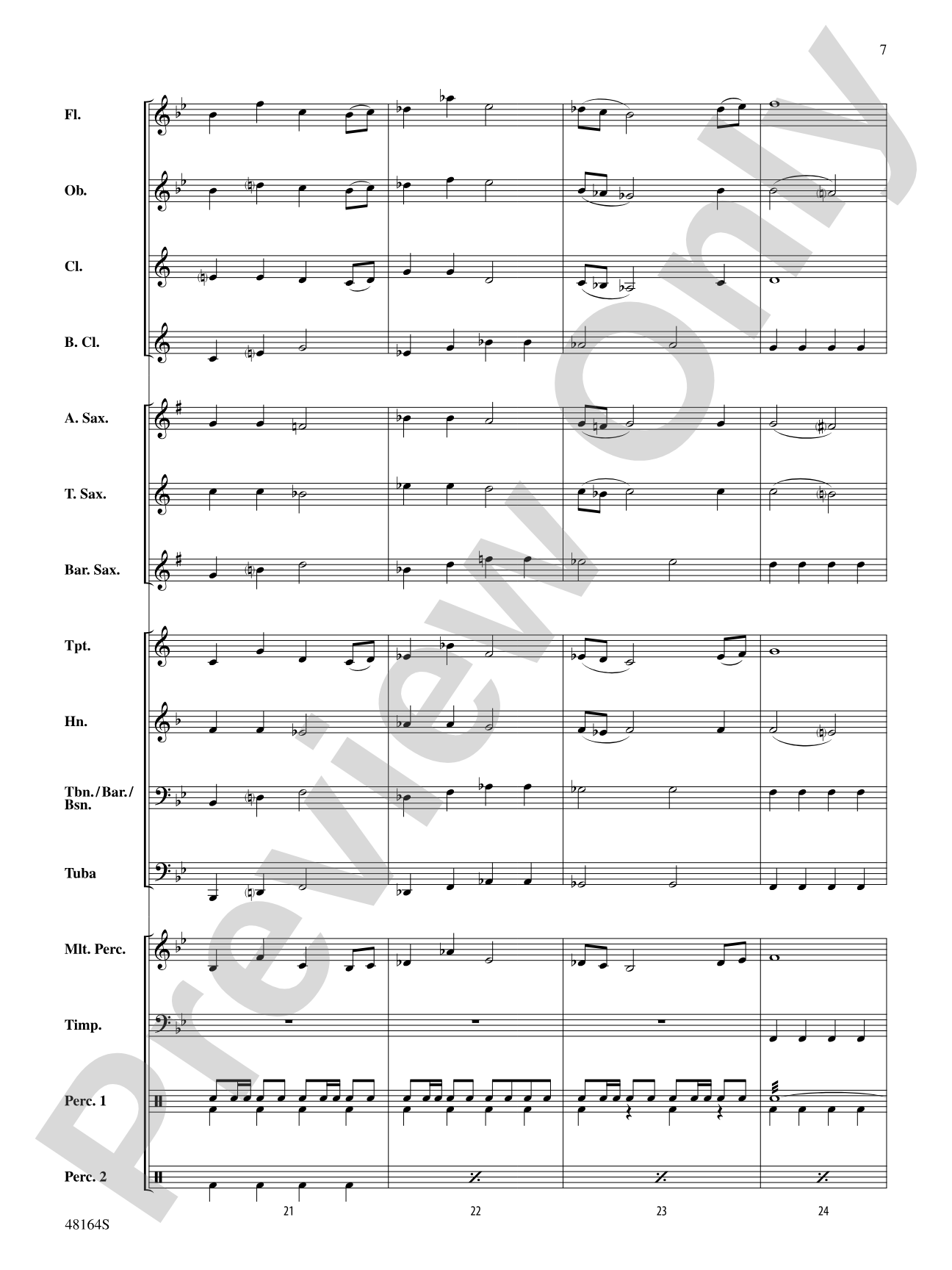 Annunciation: Concert Band Conductor Score & Parts