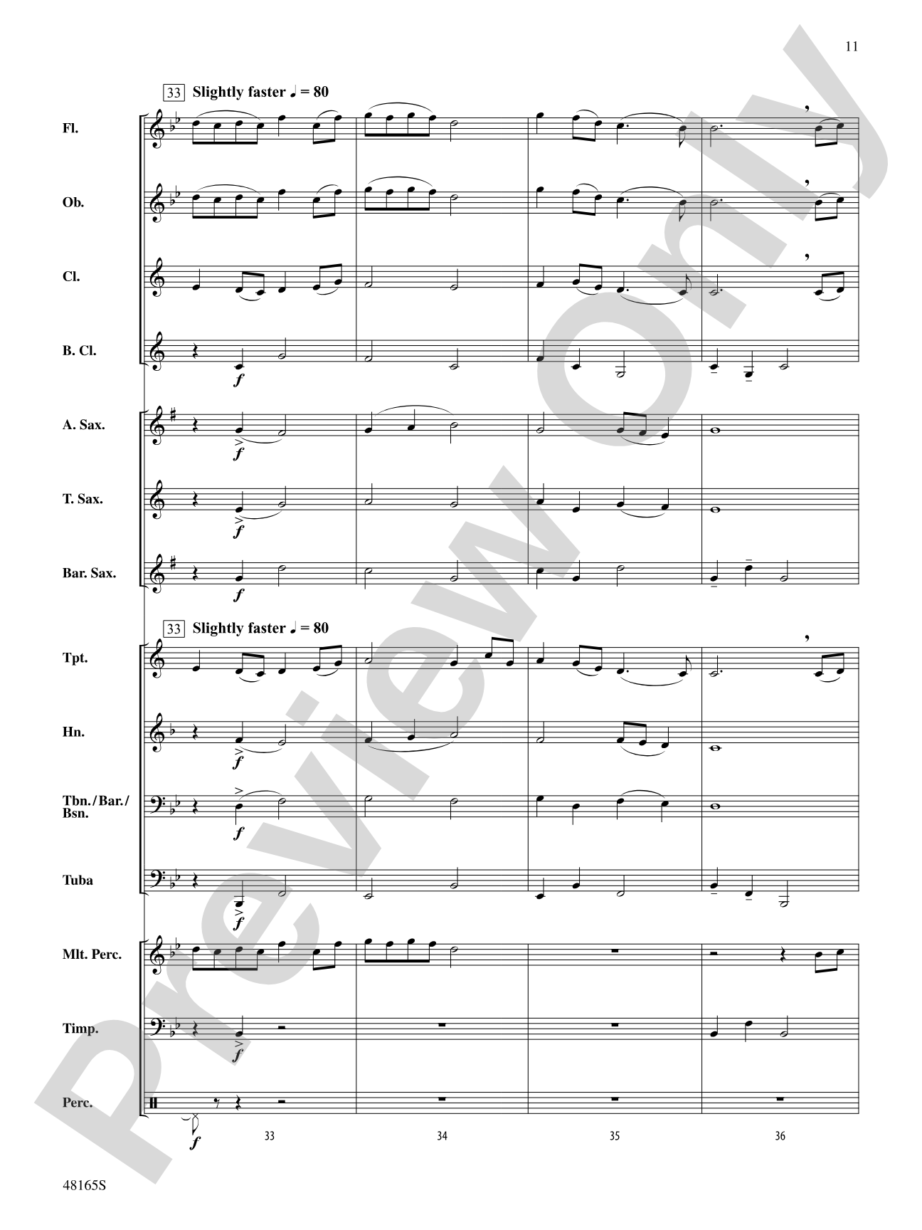 Down by the Salley Gardens: Concert Band Conductor Score & Parts