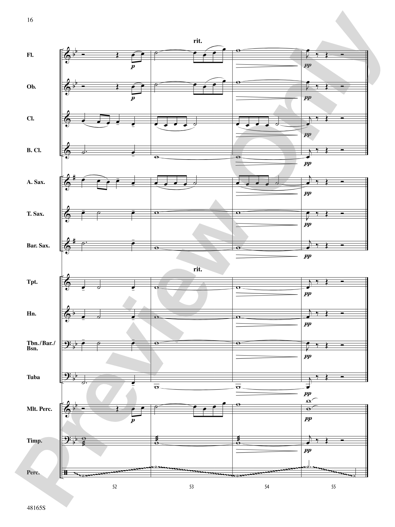 Down by the Salley Gardens: Concert Band Conductor Score & Parts
