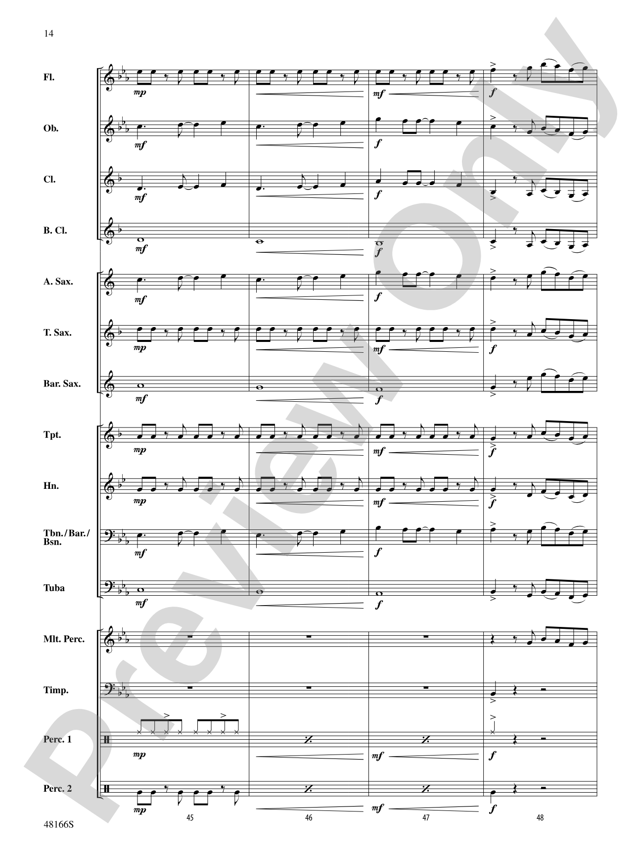 Exultation: Concert Band Conductor Score & Parts
