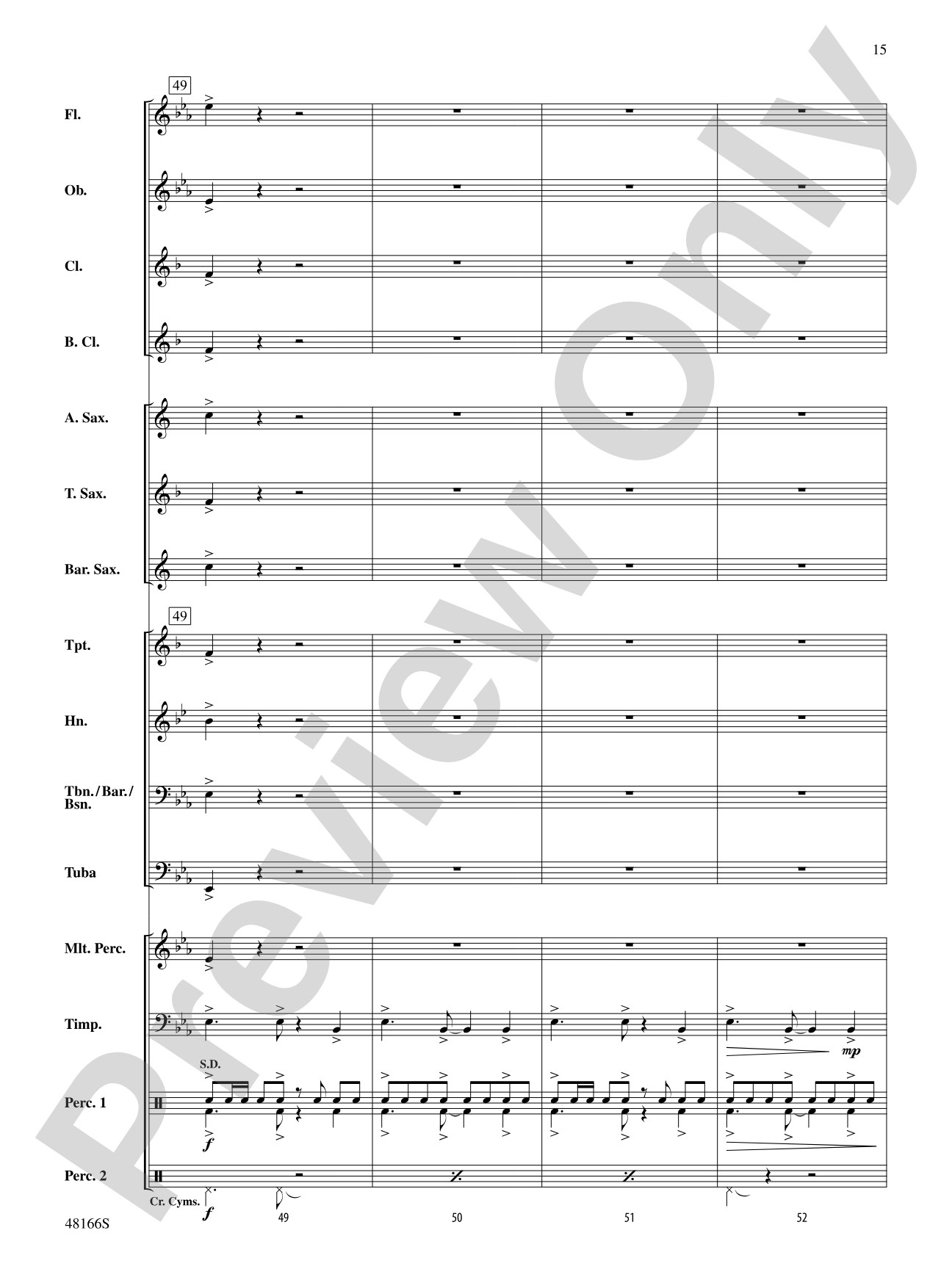 Exultation: Concert Band Conductor Score & Parts