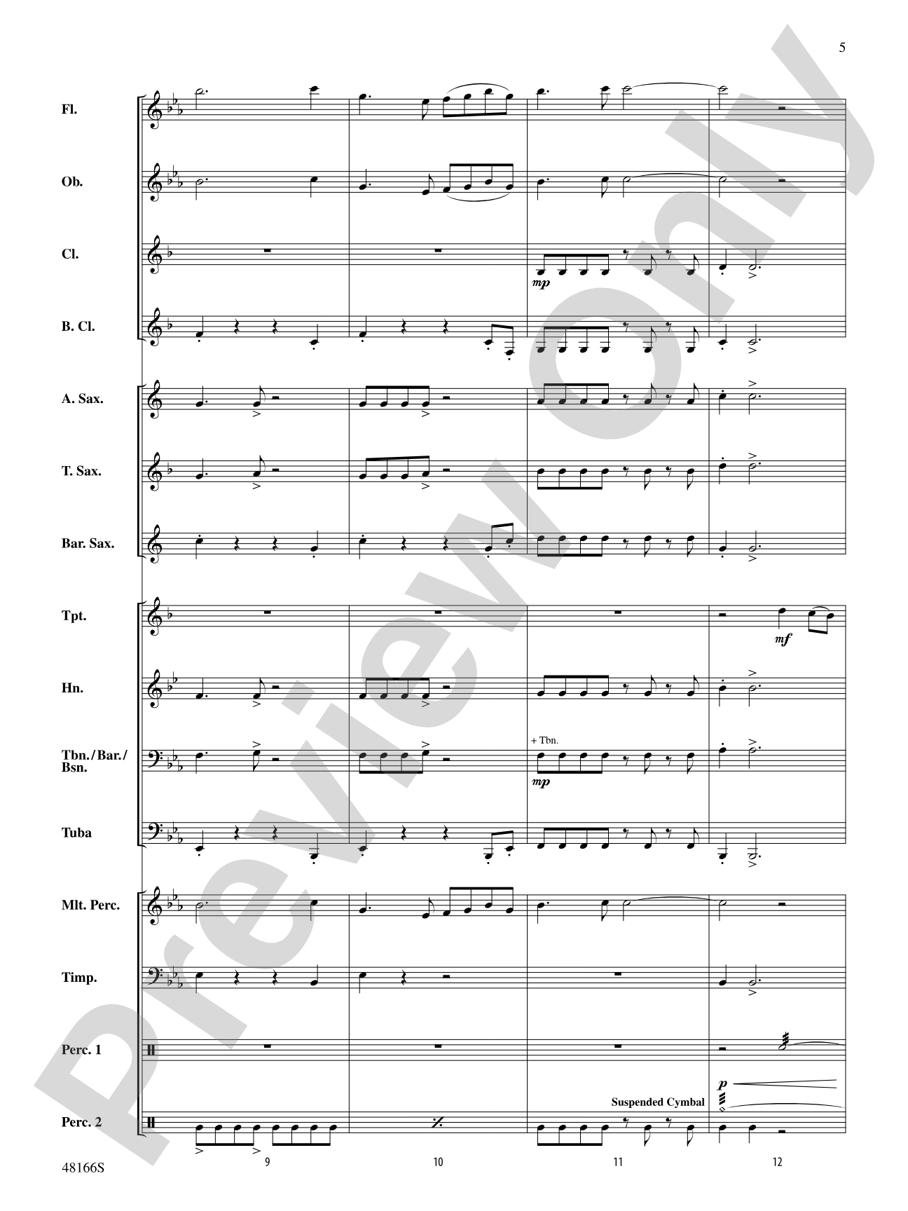 Exultation: Concert Band Conductor Score & Parts