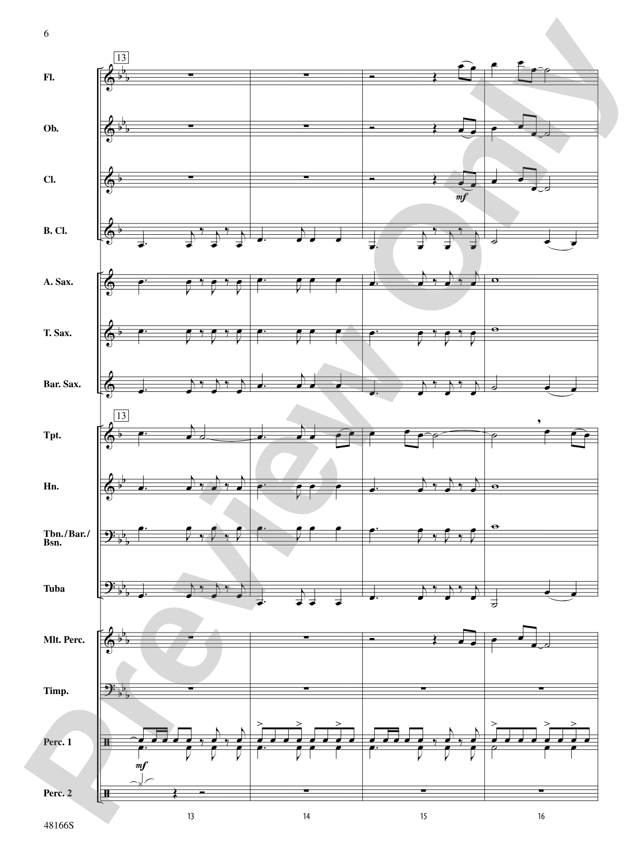 Exultation: Concert Band Conductor Score & Parts