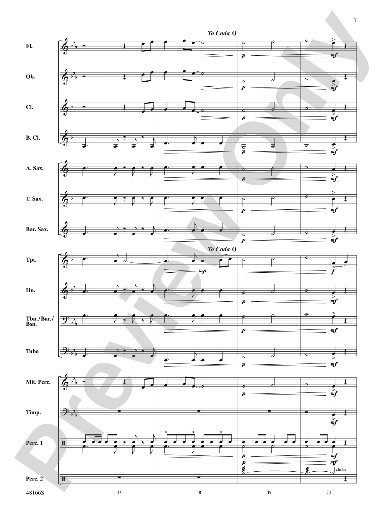 Exultation: Concert Band Conductor Score & Parts