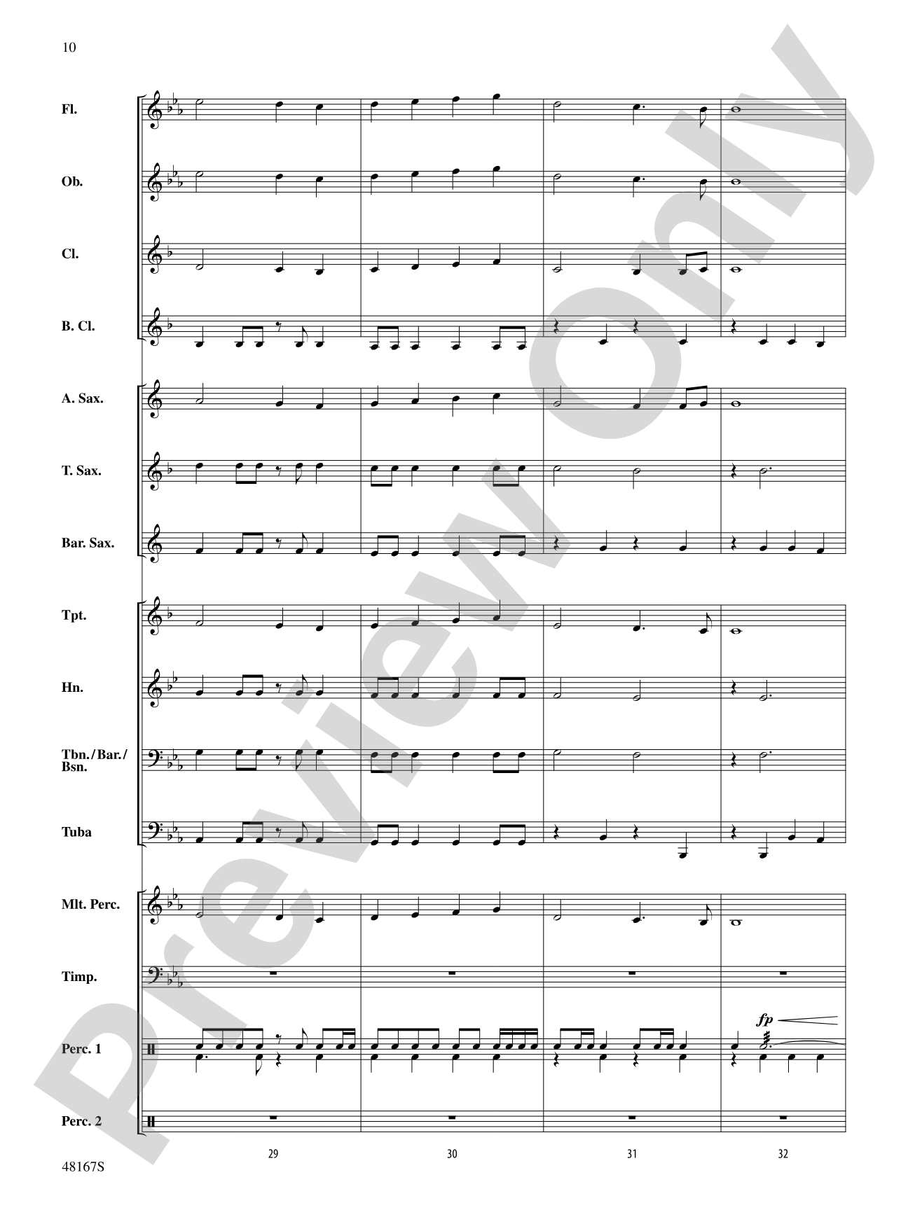 Fanfare for the Faithful: Concert Band Conductor Score & Parts