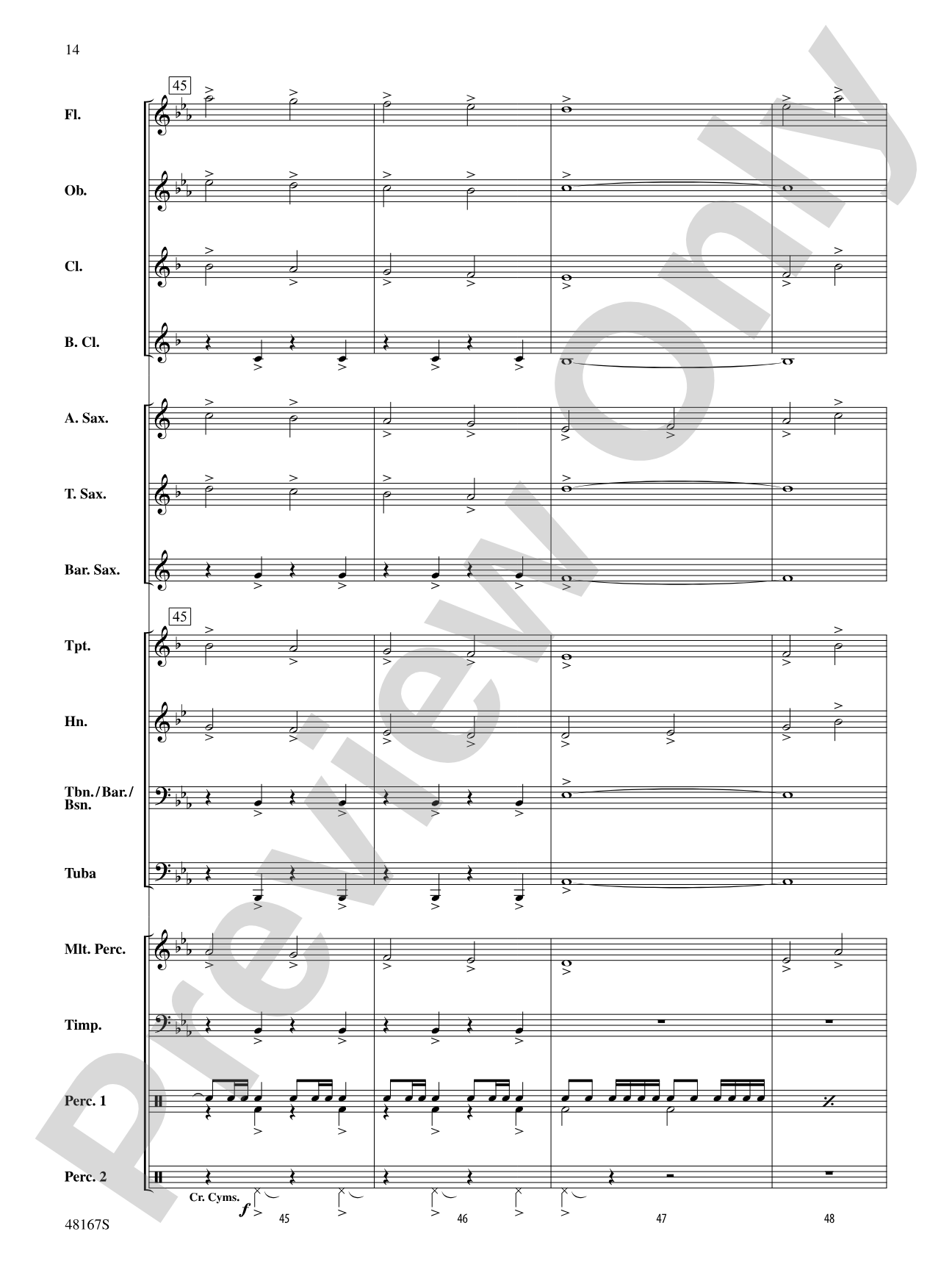 Fanfare for the Faithful: Concert Band Conductor Score & Parts