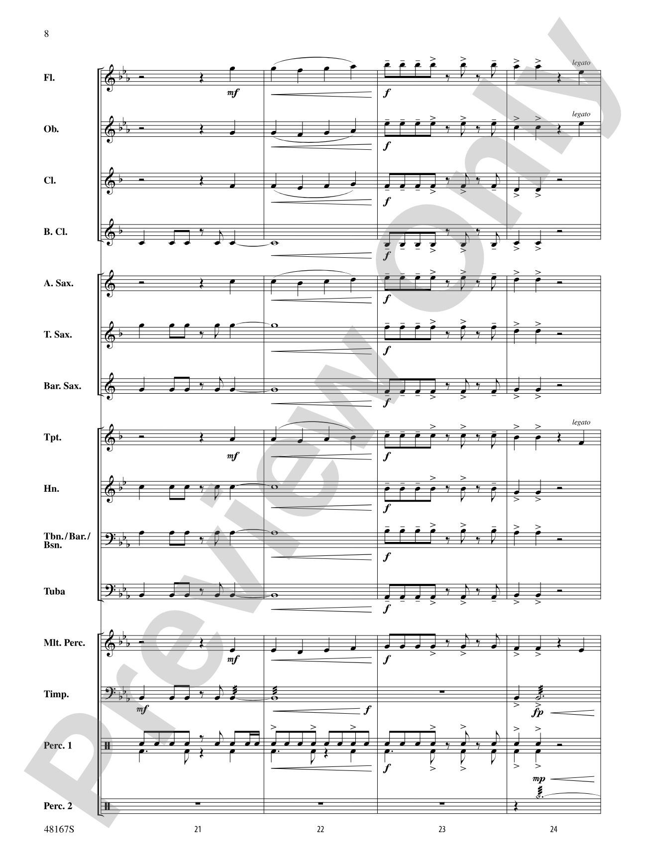 Fanfare for the Faithful: Concert Band Conductor Score & Parts