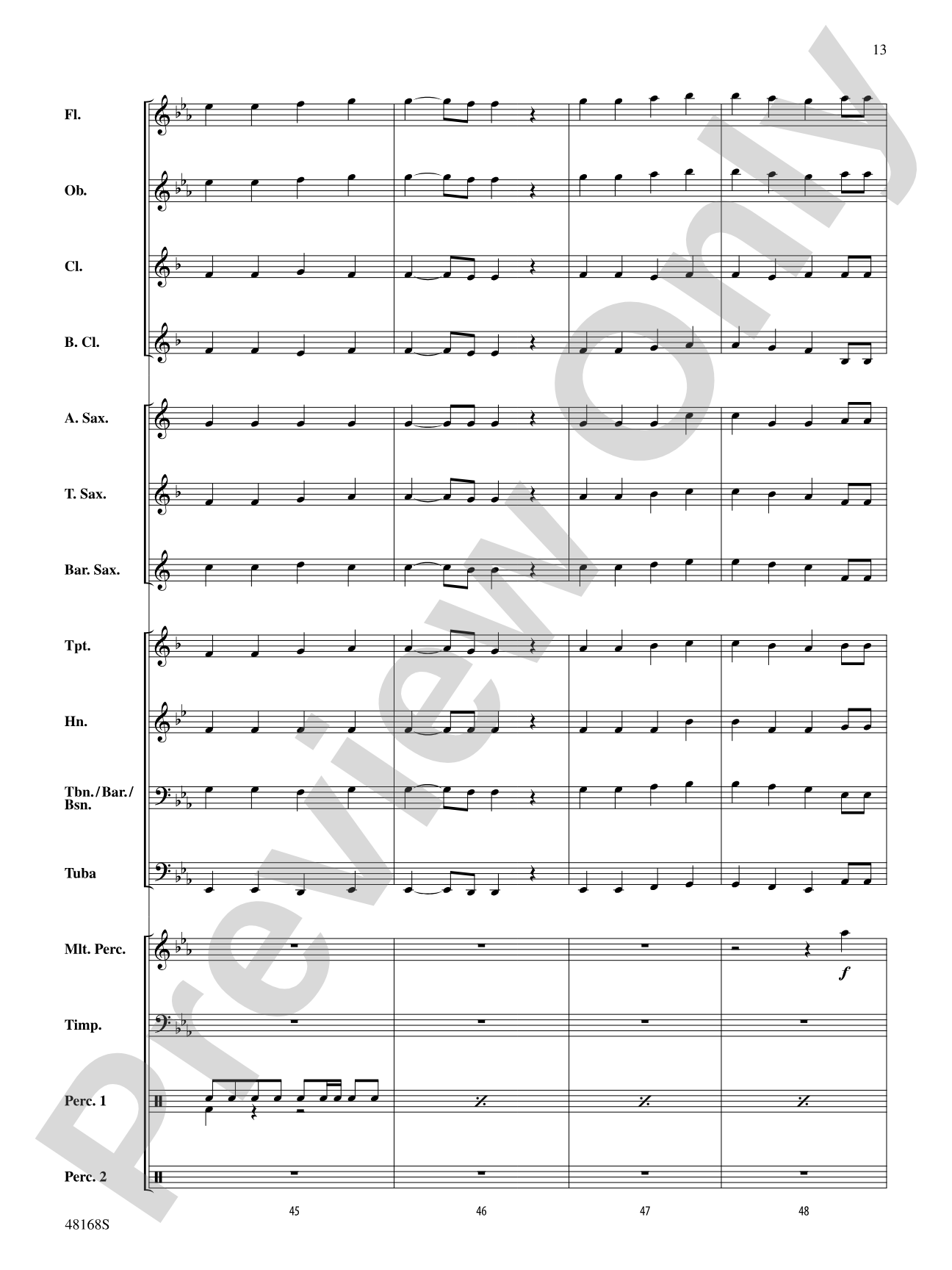 Happy Birthday, Ludwig: Concert Band Conductor Score & Parts