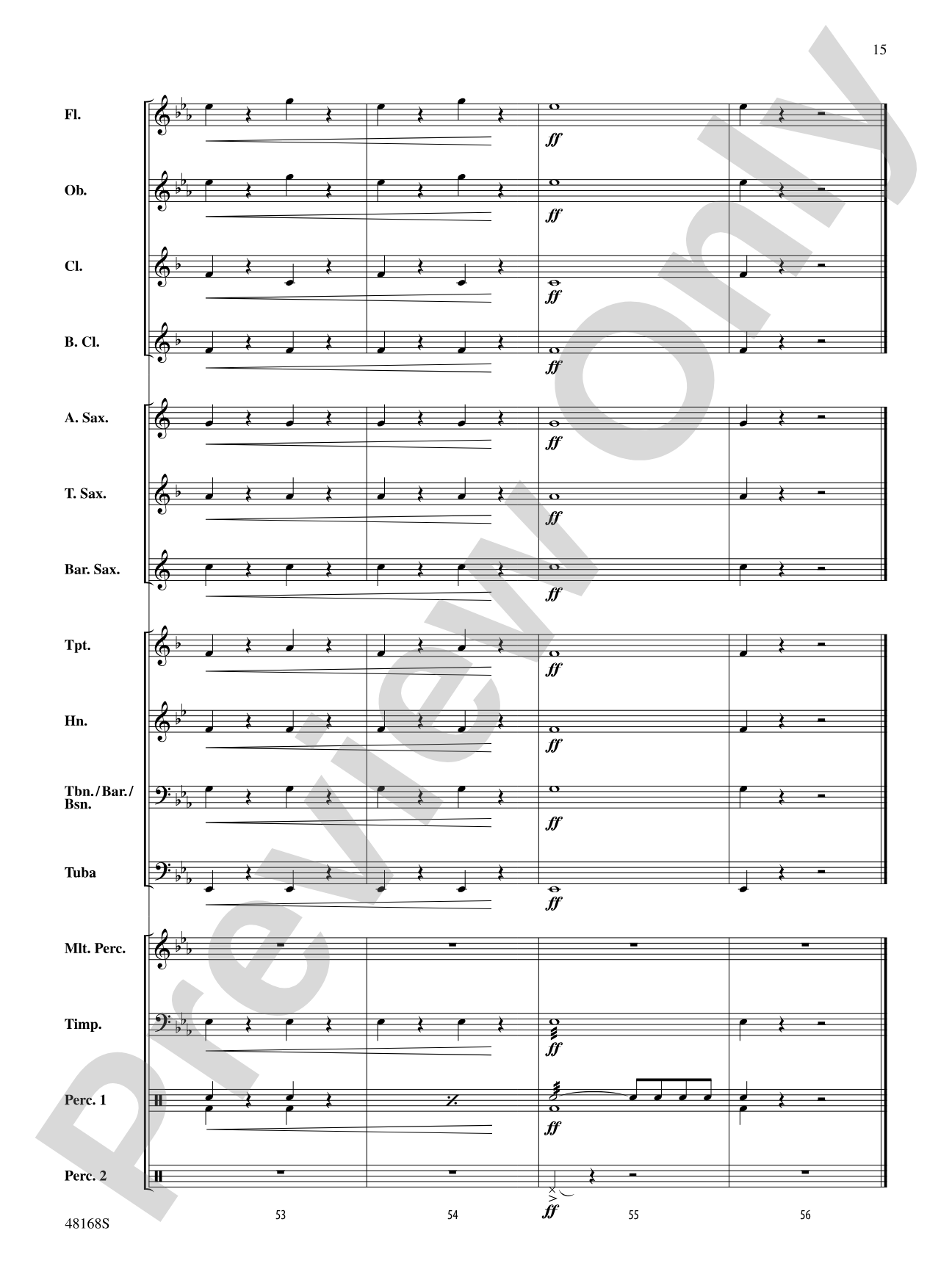 Happy Birthday, Ludwig: Concert Band Conductor Score & Parts