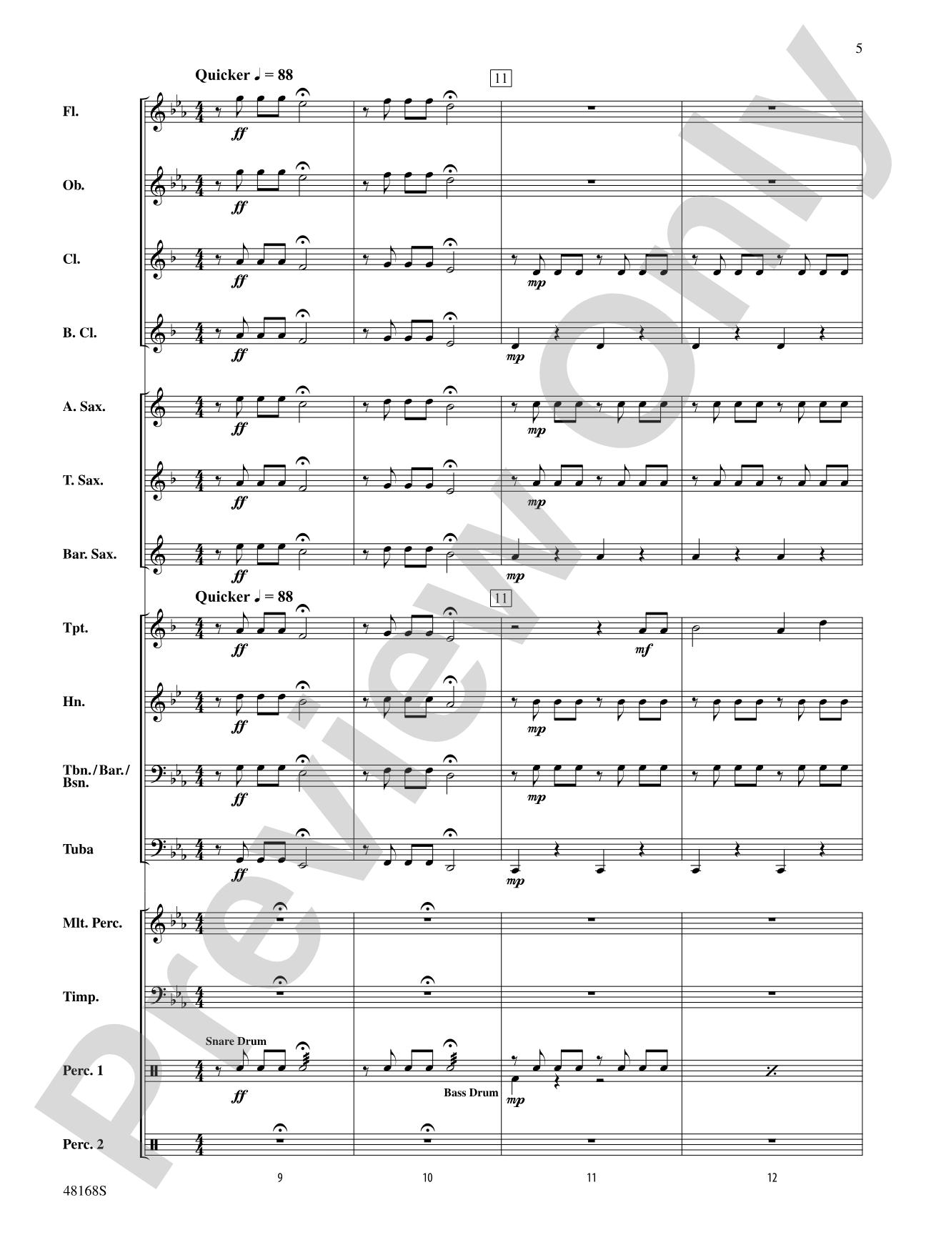 Happy Birthday, Ludwig: Concert Band Conductor Score & Parts