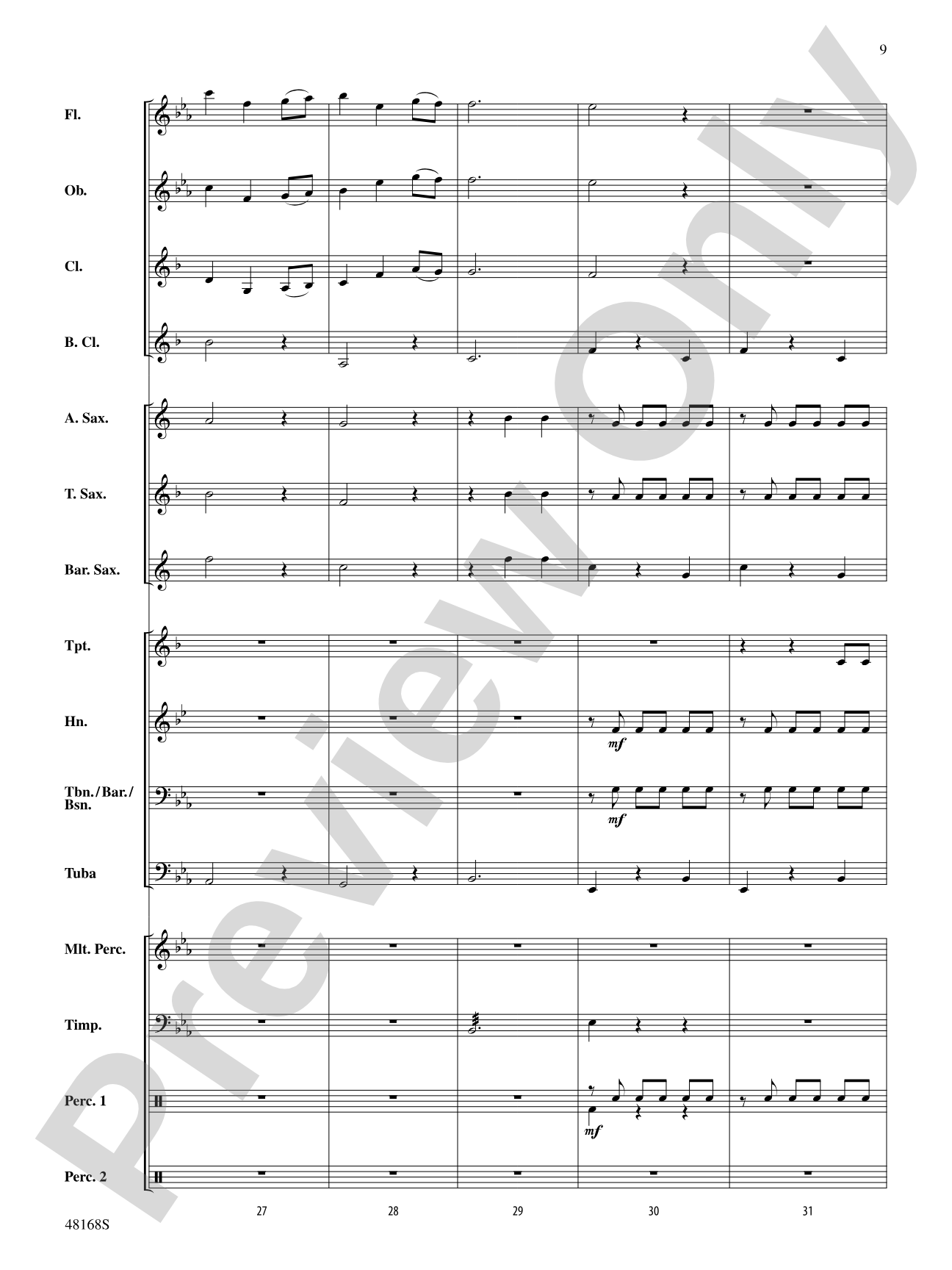 Happy Birthday, Ludwig: Concert Band Conductor Score & Parts