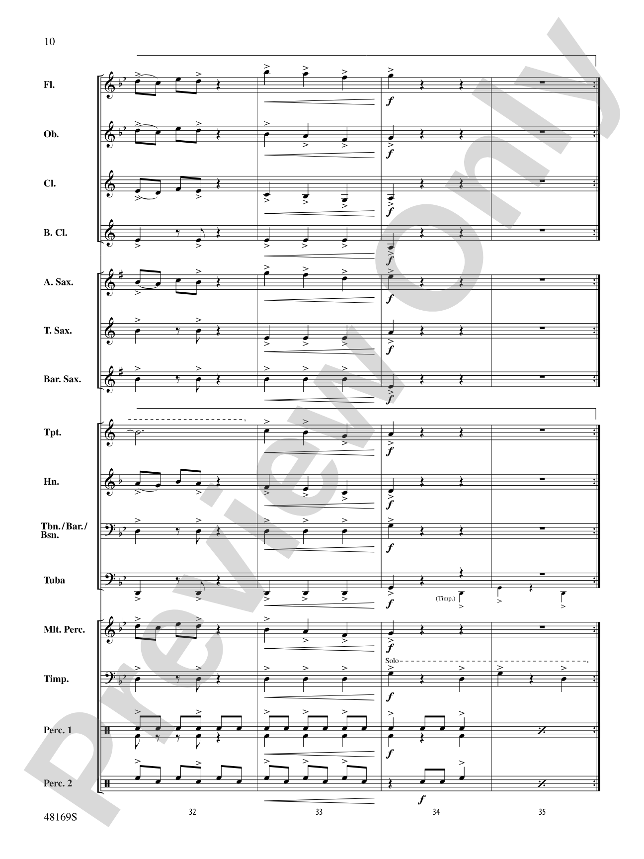 Residence of the Lords: Concert Band Conductor Score & Parts