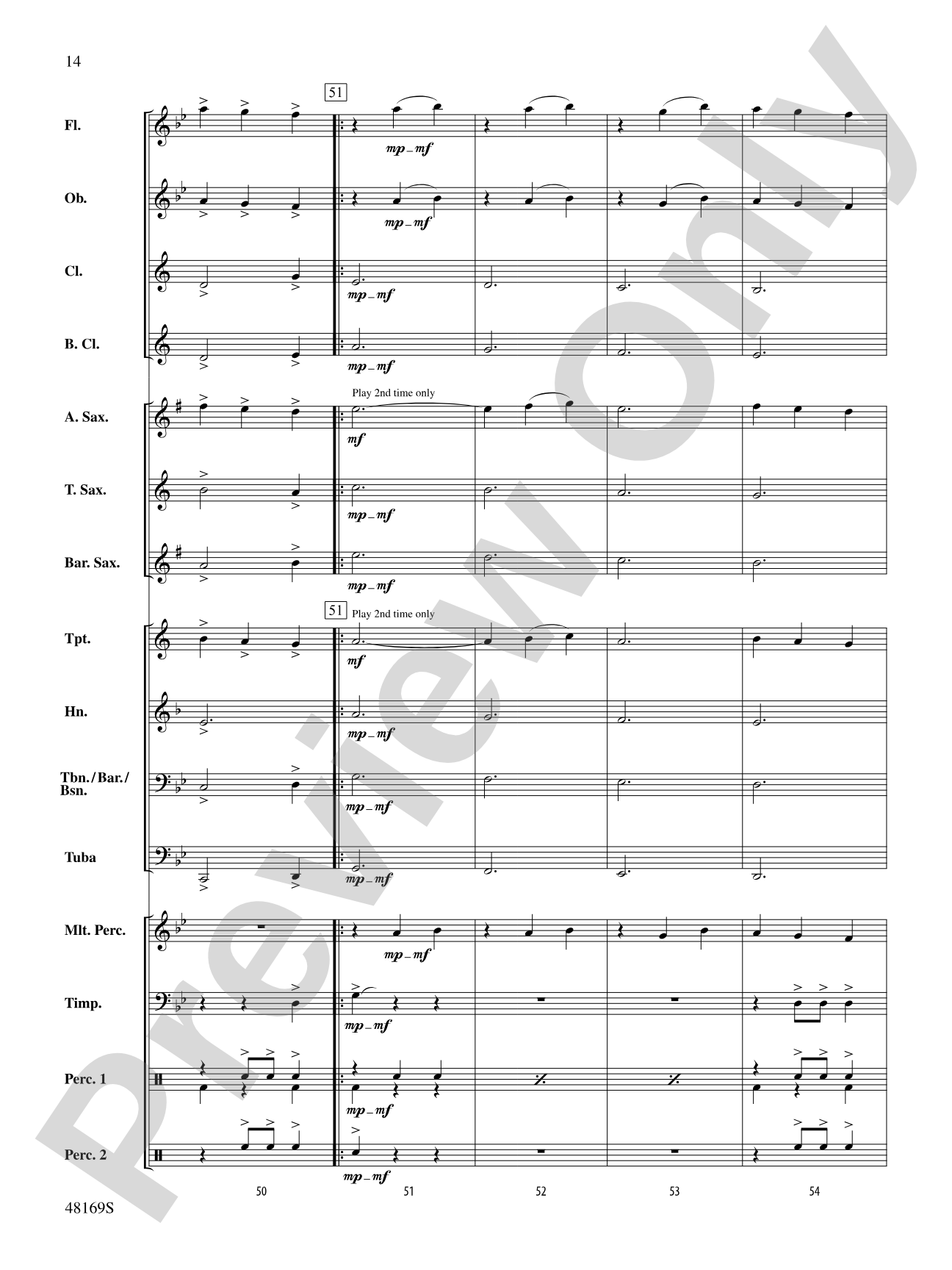 Residence of the Lords: Concert Band Conductor Score & Parts