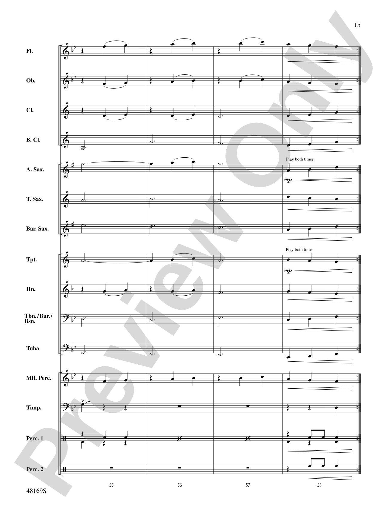 Residence of the Lords: Concert Band Conductor Score & Parts
