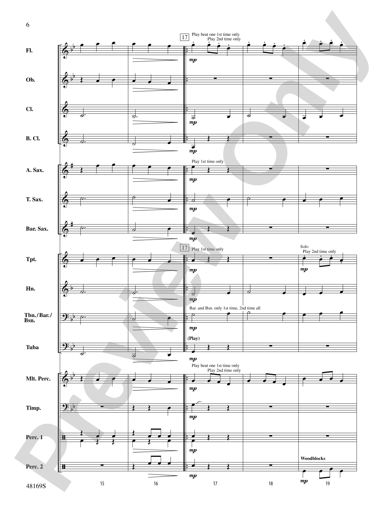 Residence of the Lords: Concert Band Conductor Score & Parts