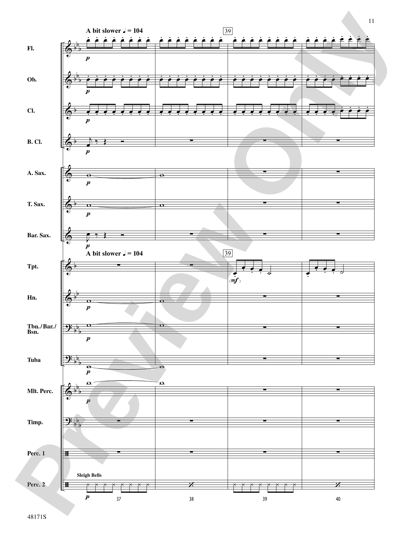 A Christmas Festival: Concert Band Conductor Score & Parts