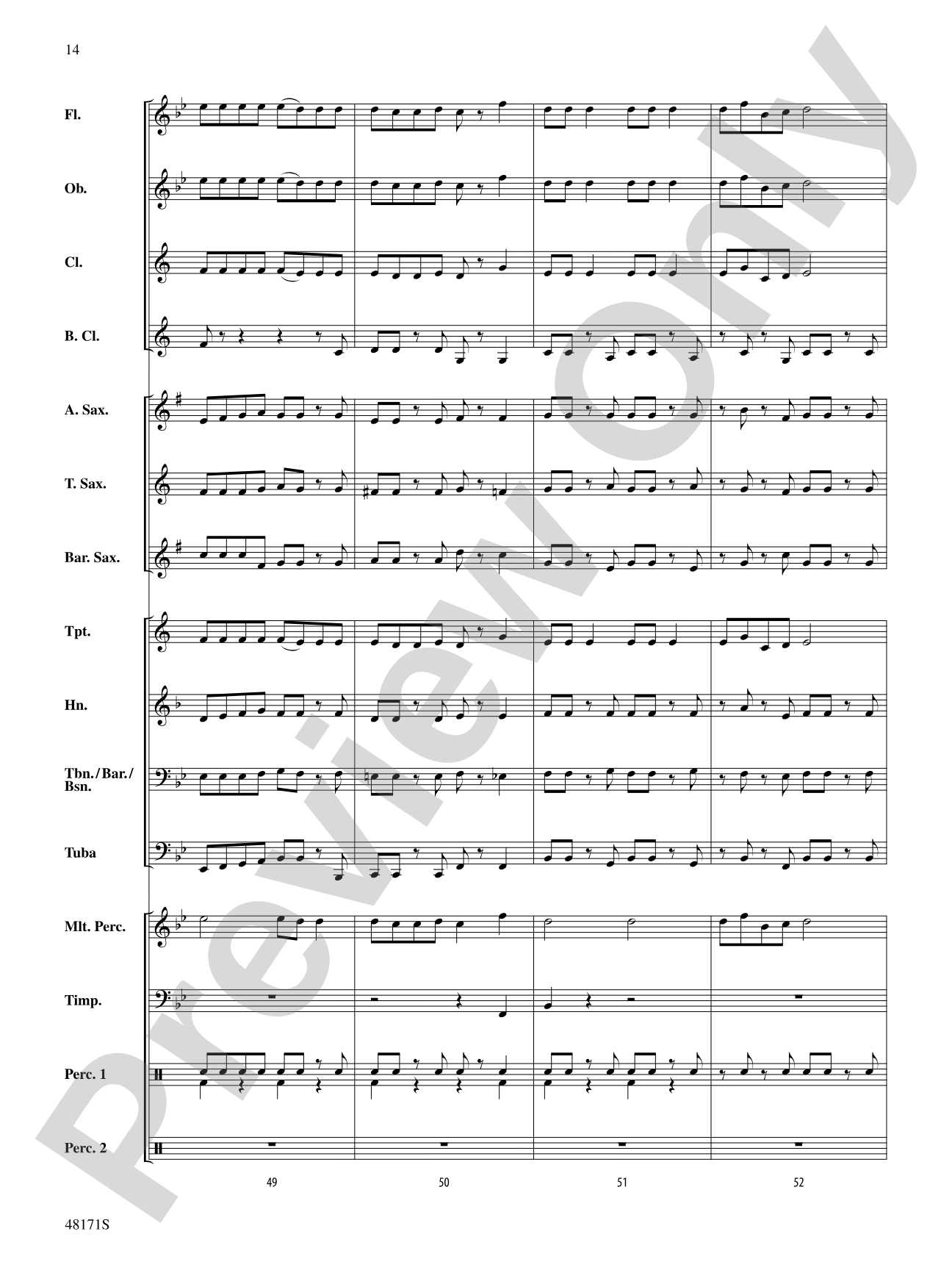 A Christmas Festival: Concert Band Conductor Score & Parts