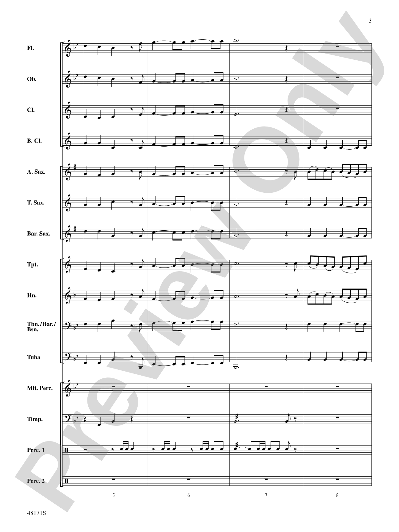 A Christmas Festival: Concert Band Conductor Score & Parts