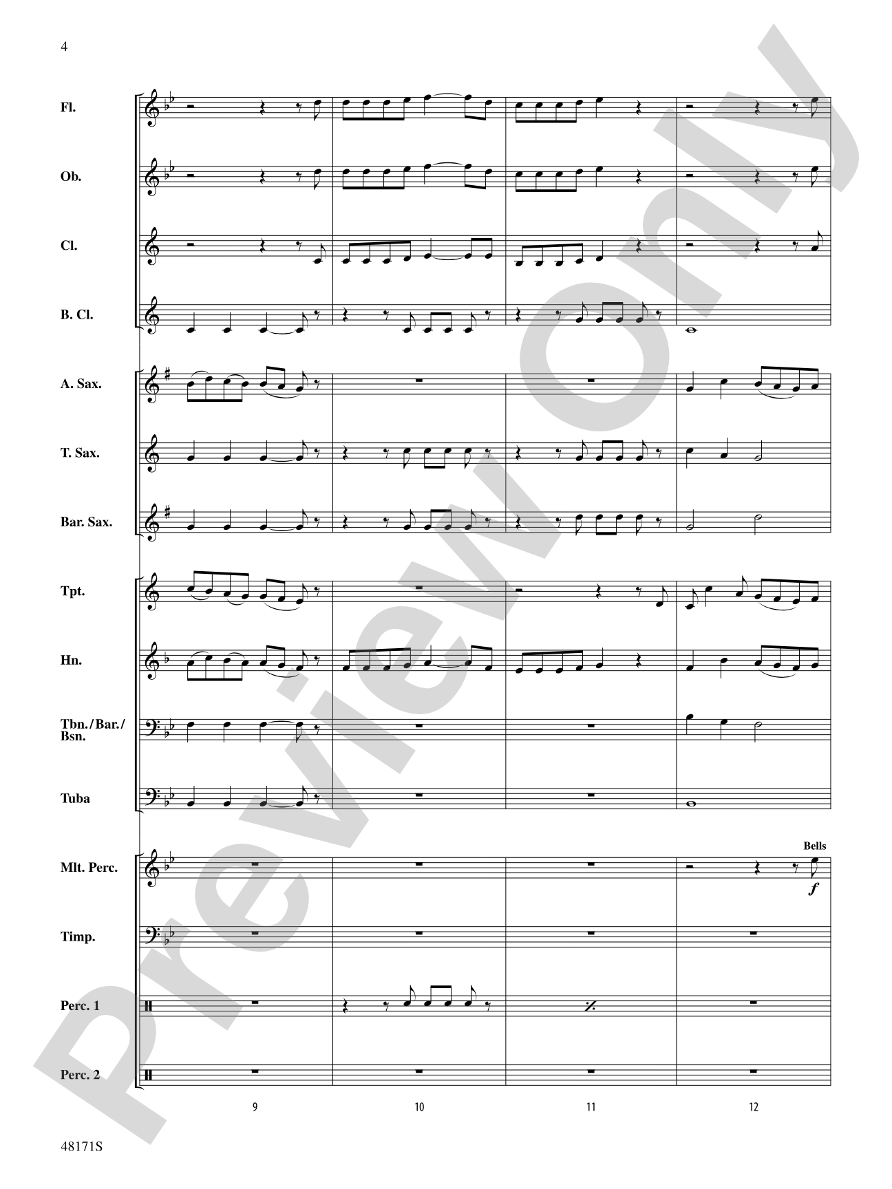 A Christmas Festival: Concert Band Conductor Score & Parts