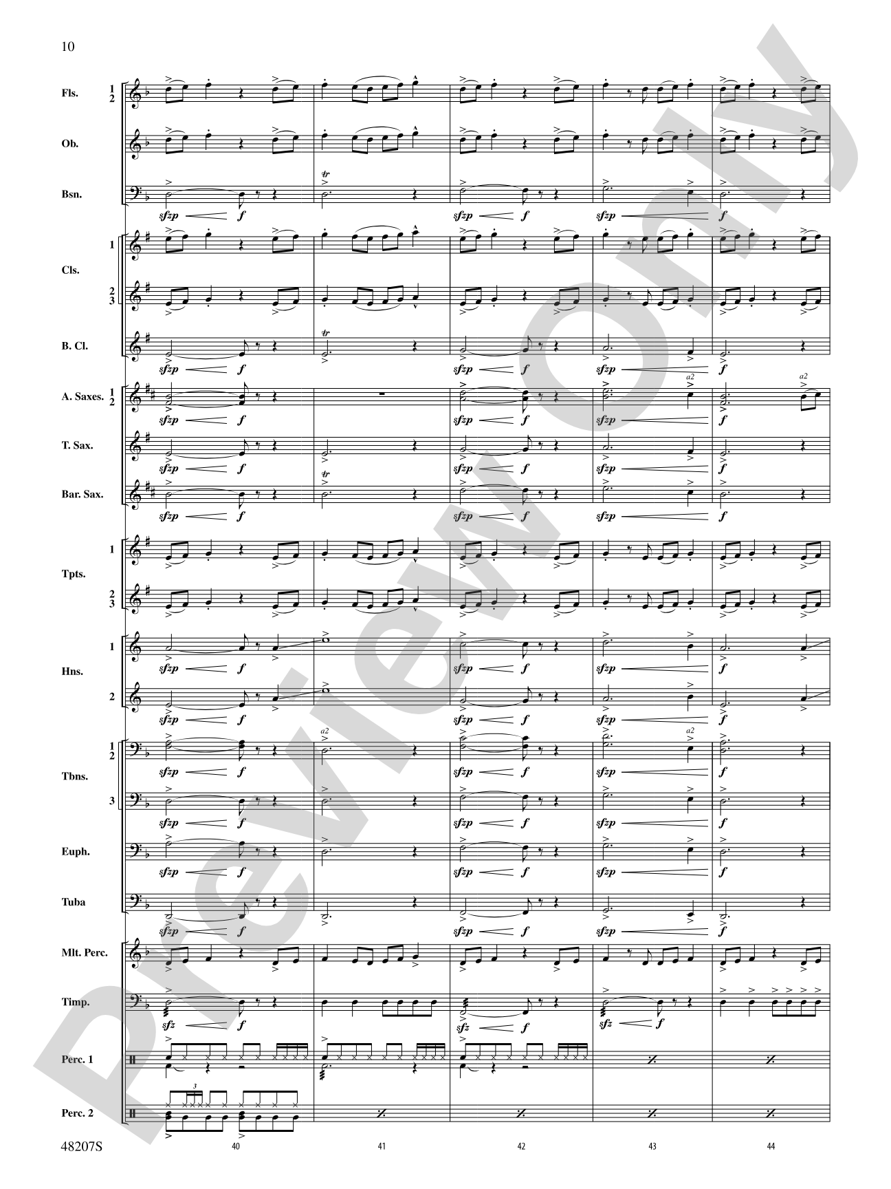At the Movies: Haunted Nights: Concert Band Conductor Score & Parts